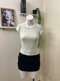 Ribbed plain top