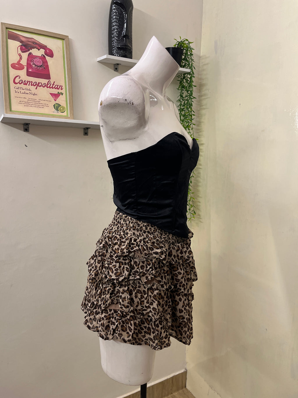 Strapless corset