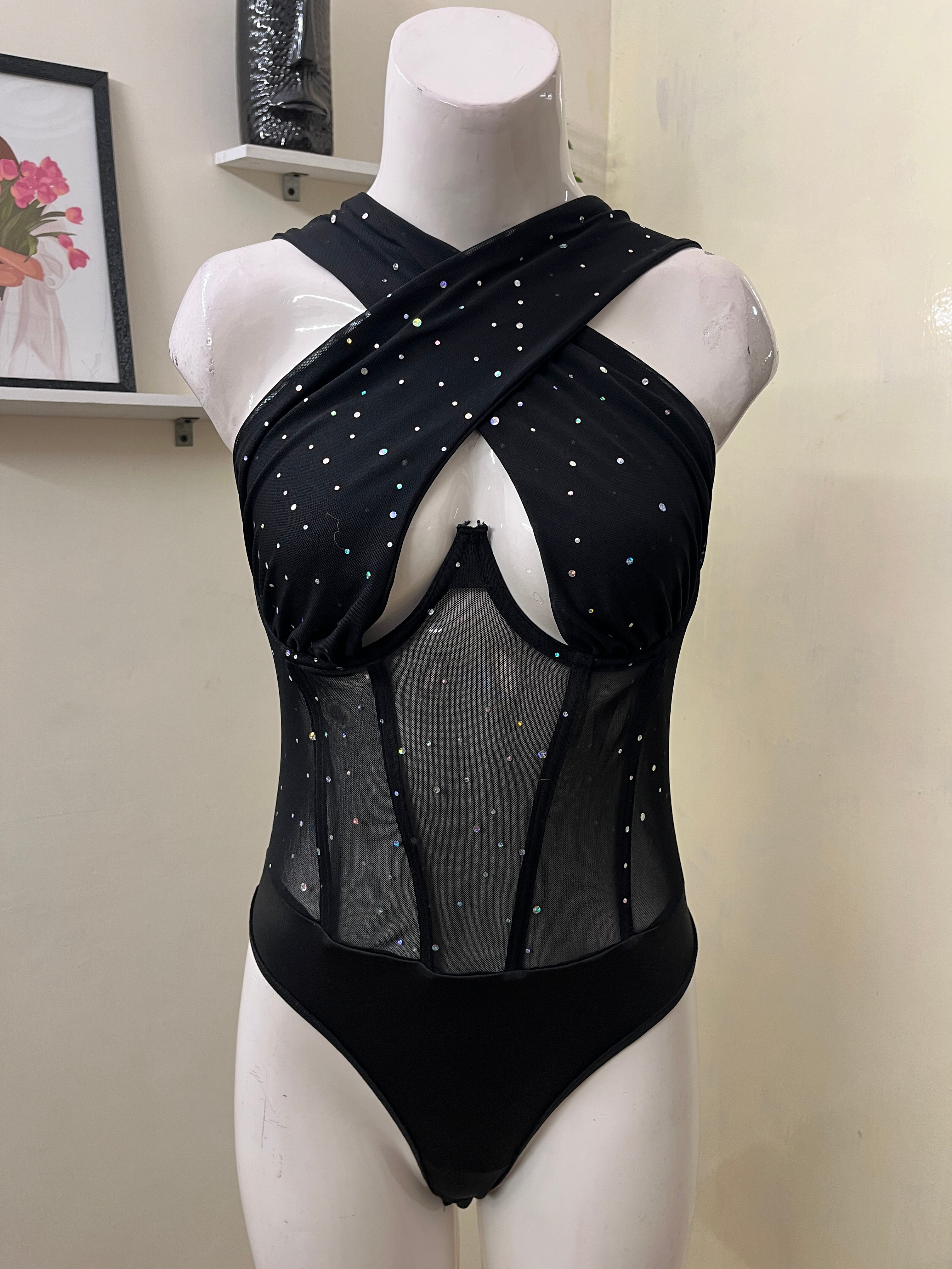 Wire boned bodysuit