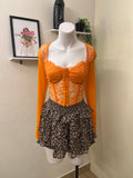 Full sleeves corset