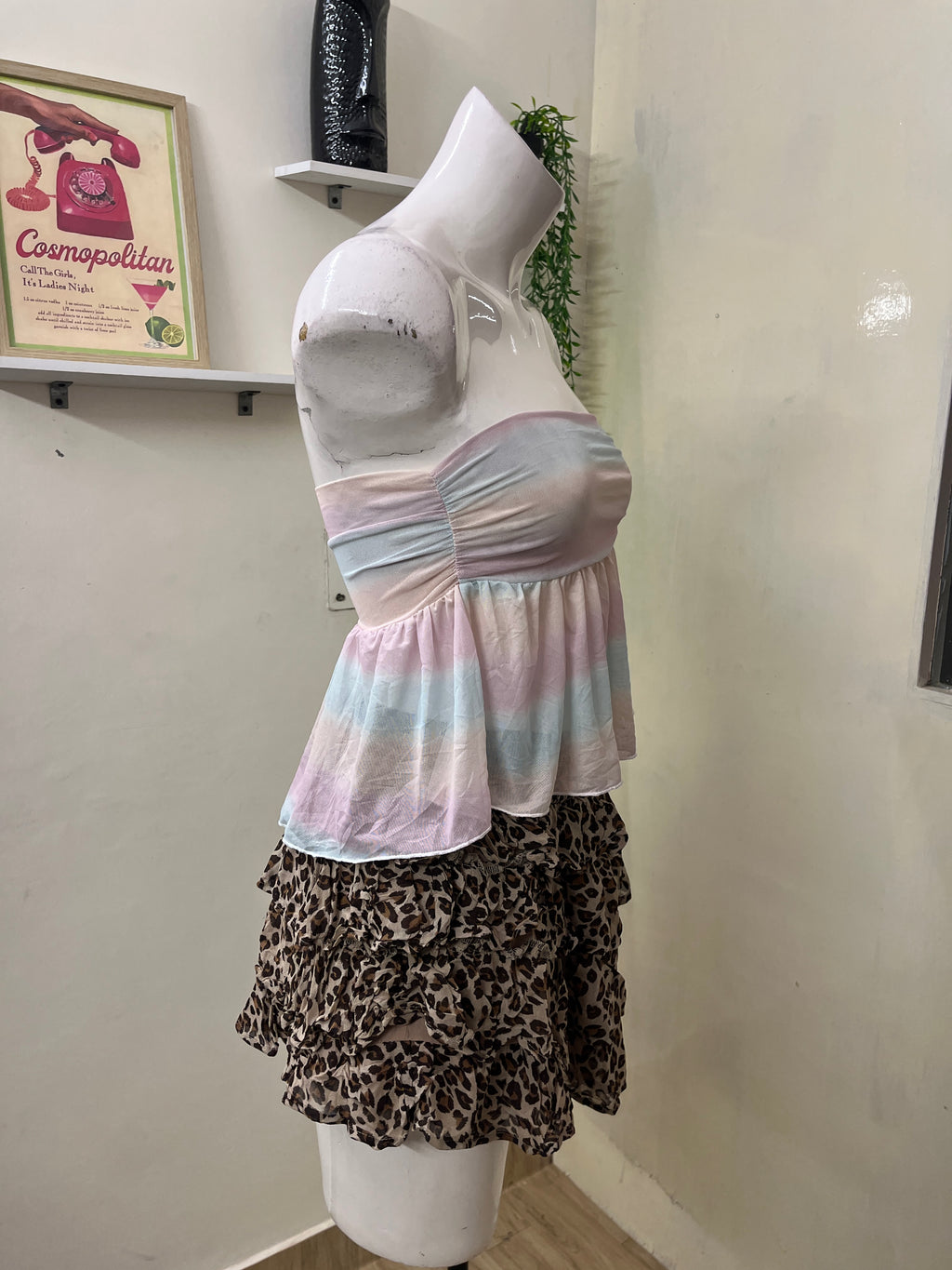 Cami strapless top