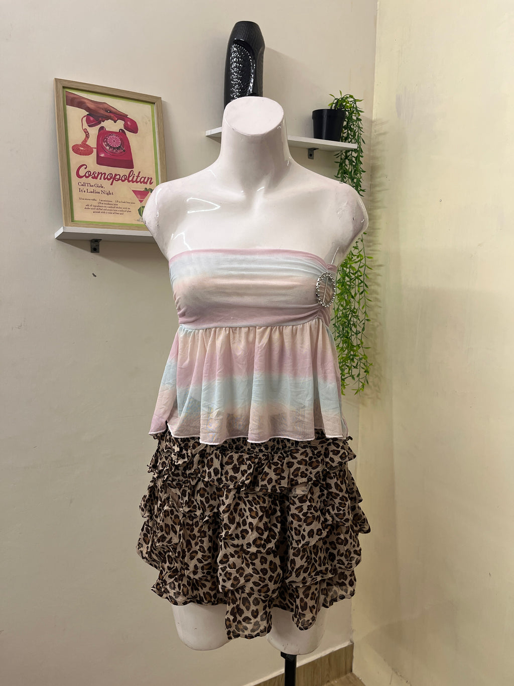 Cami strapless top