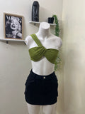 One sided top