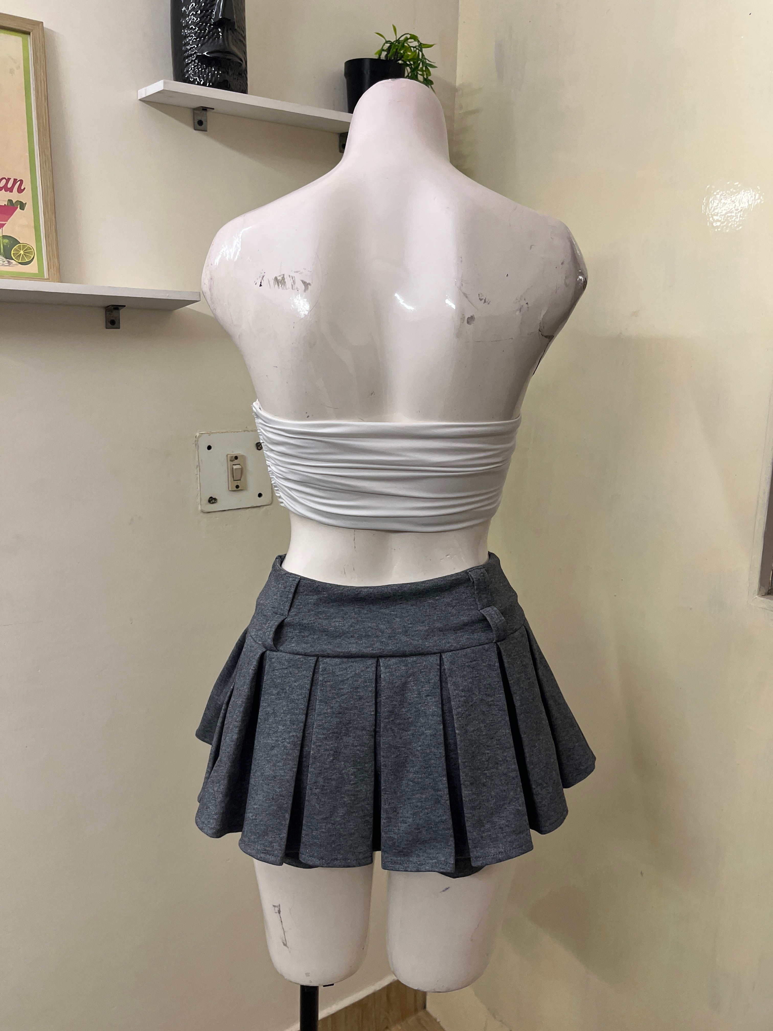 Ruffled tube top