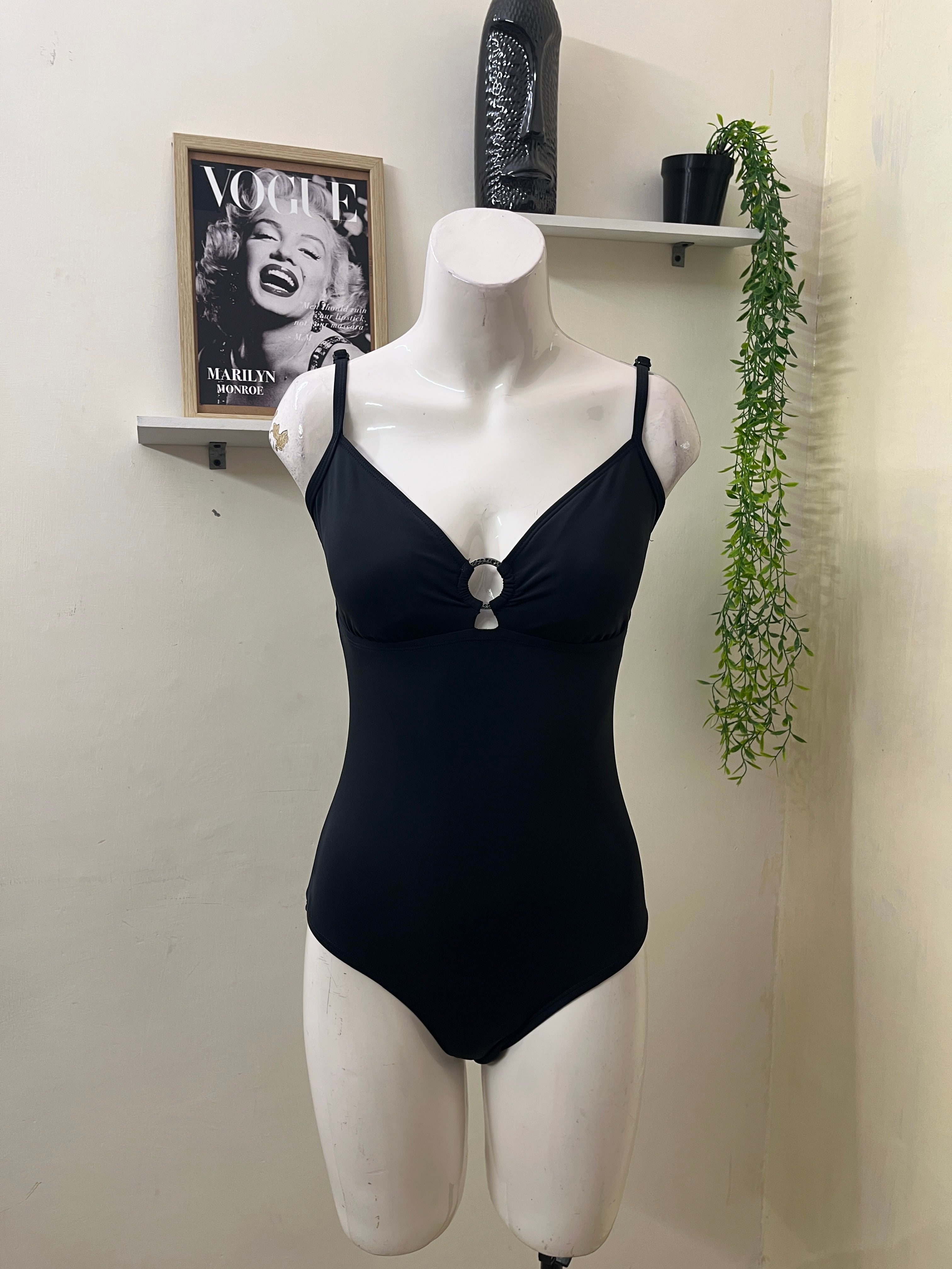 Front cutout bodysuit