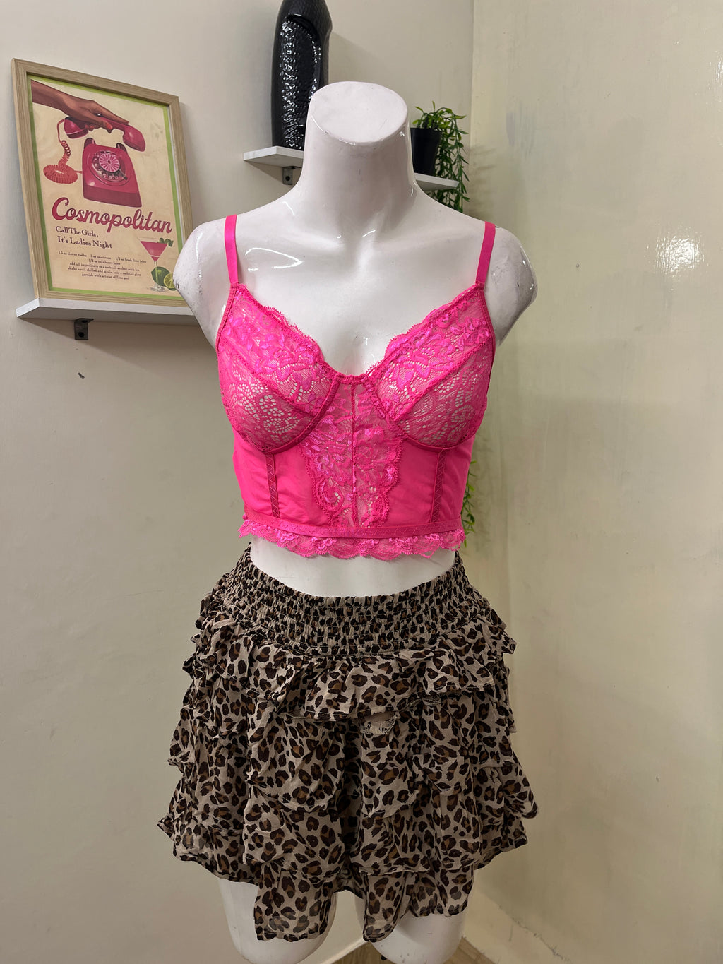 Laced corset top