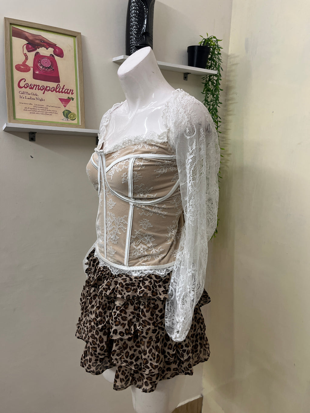Full sleeve corset