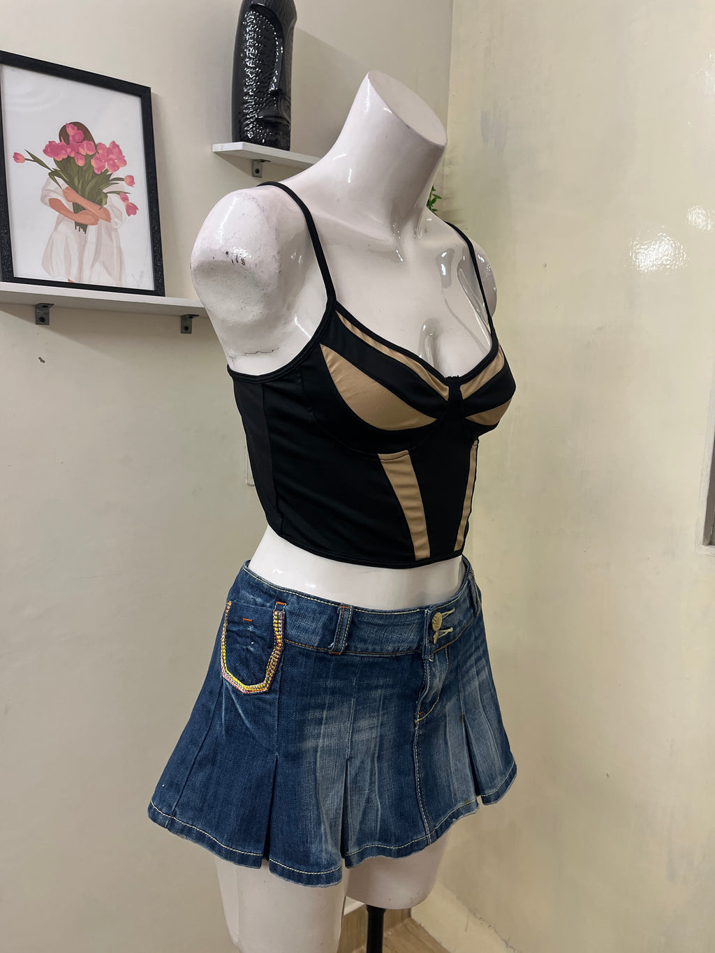 Bustier corset top