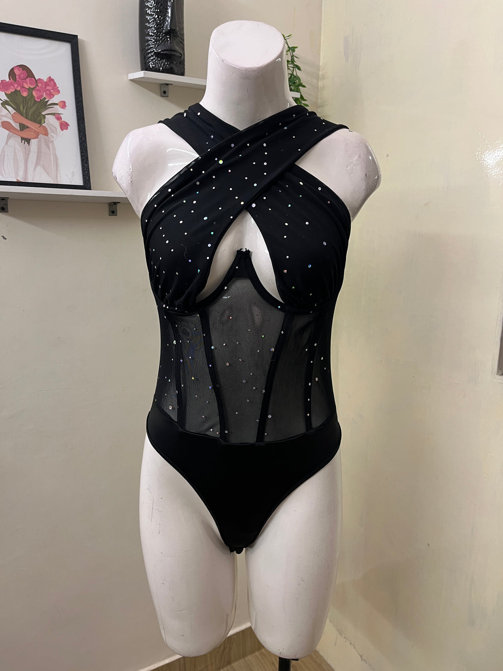 Wire boned bodysuit