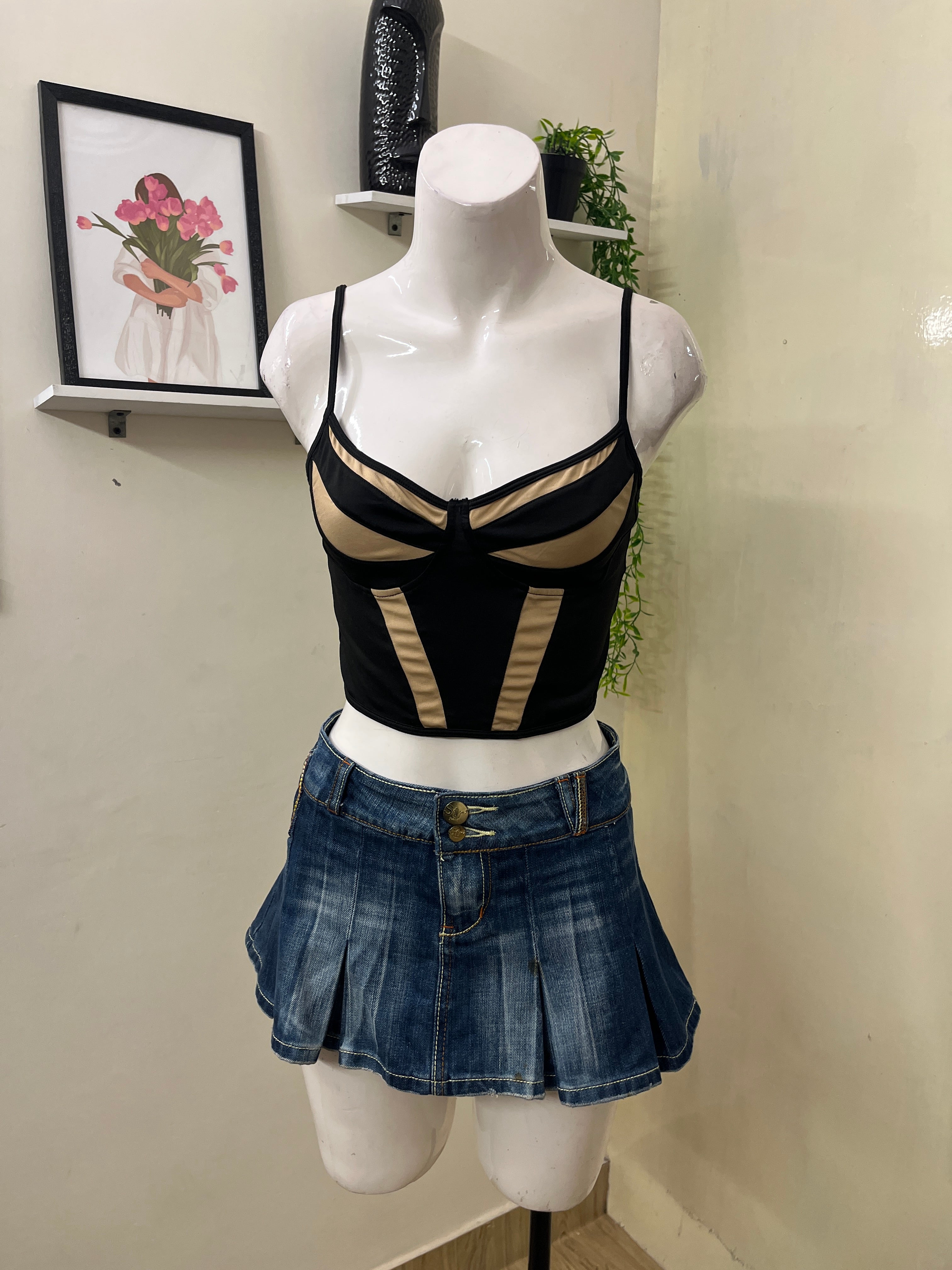 Bustier corset top