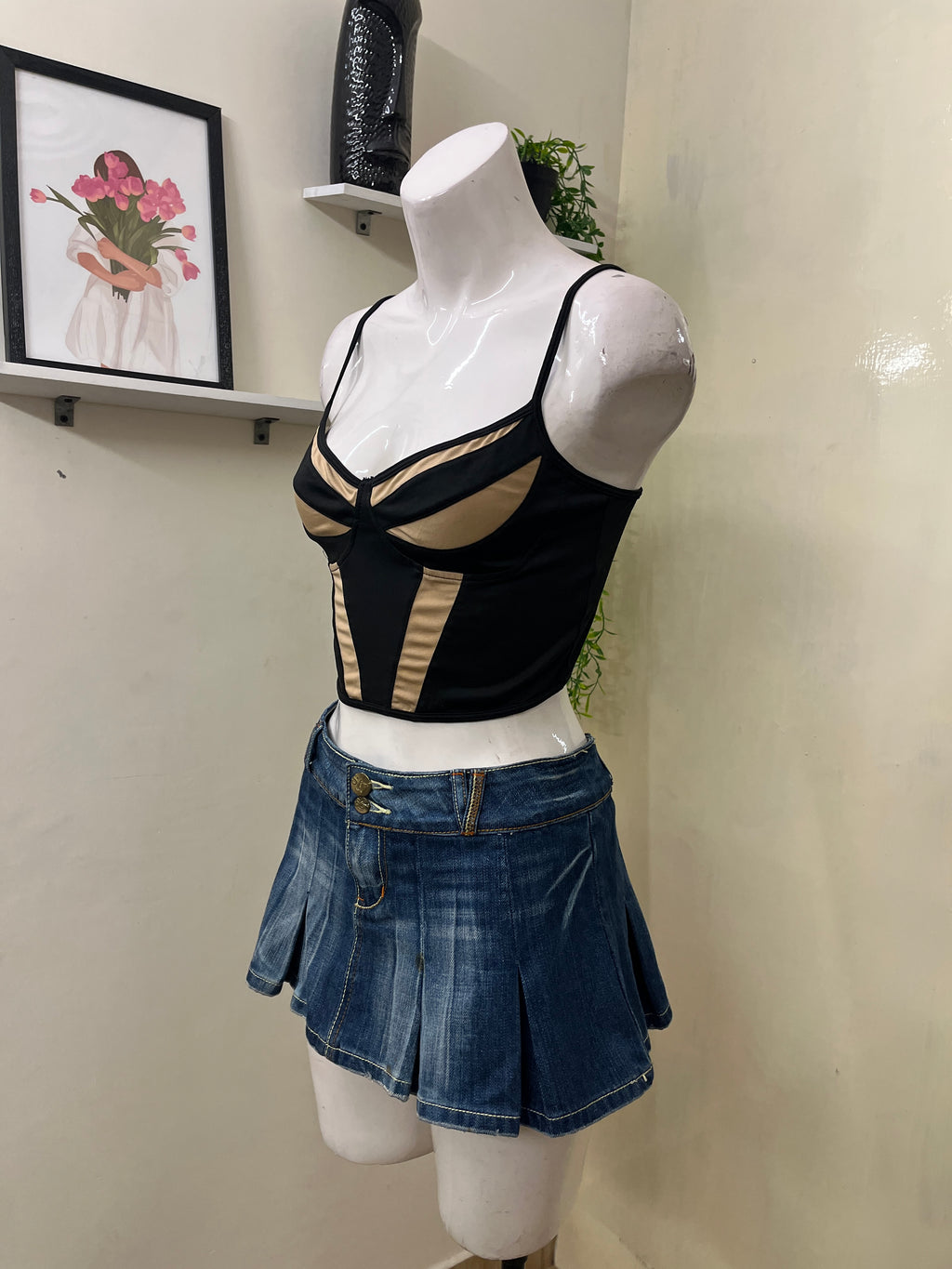 Bustier corset top