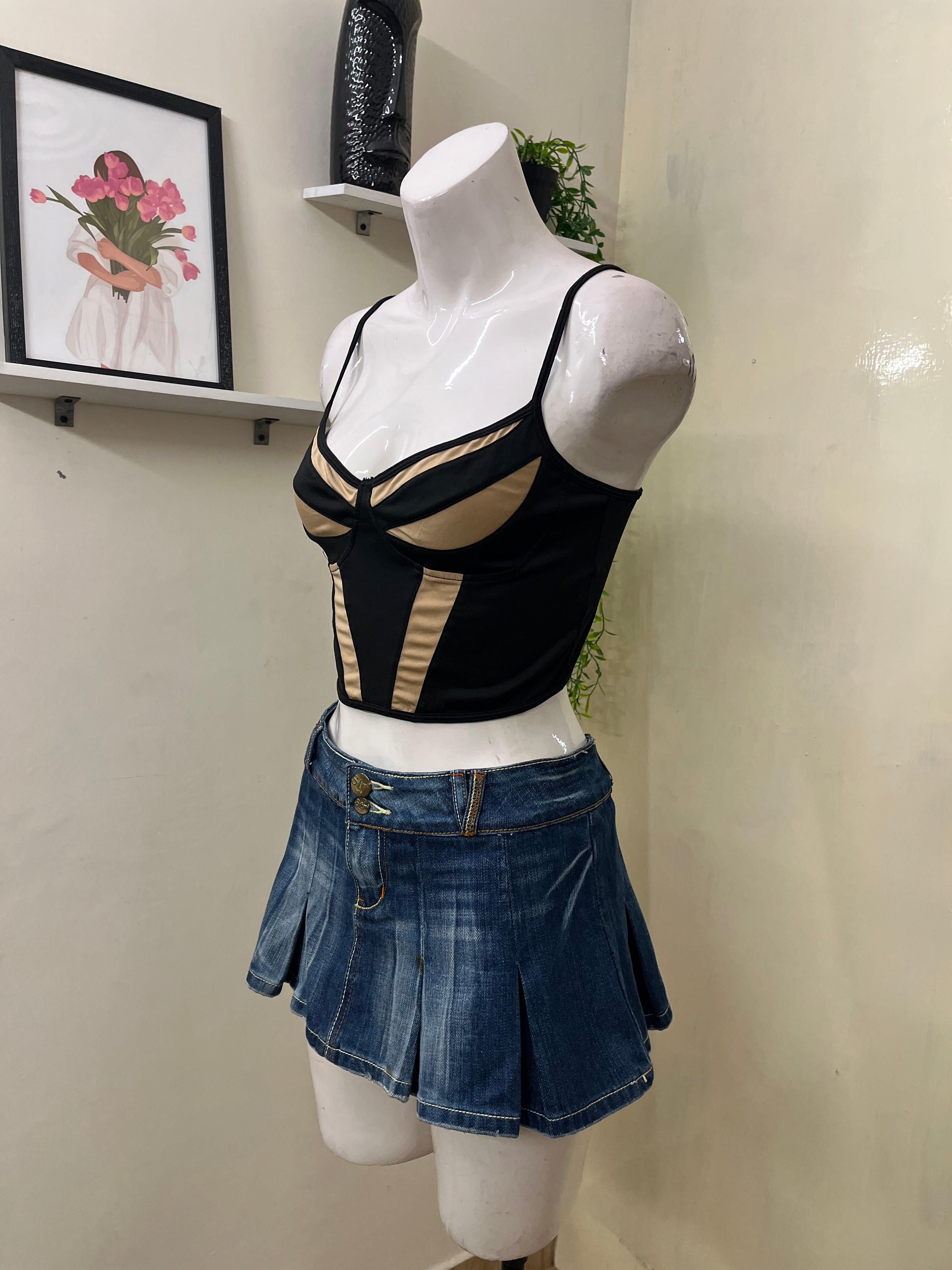 Bustier corset top