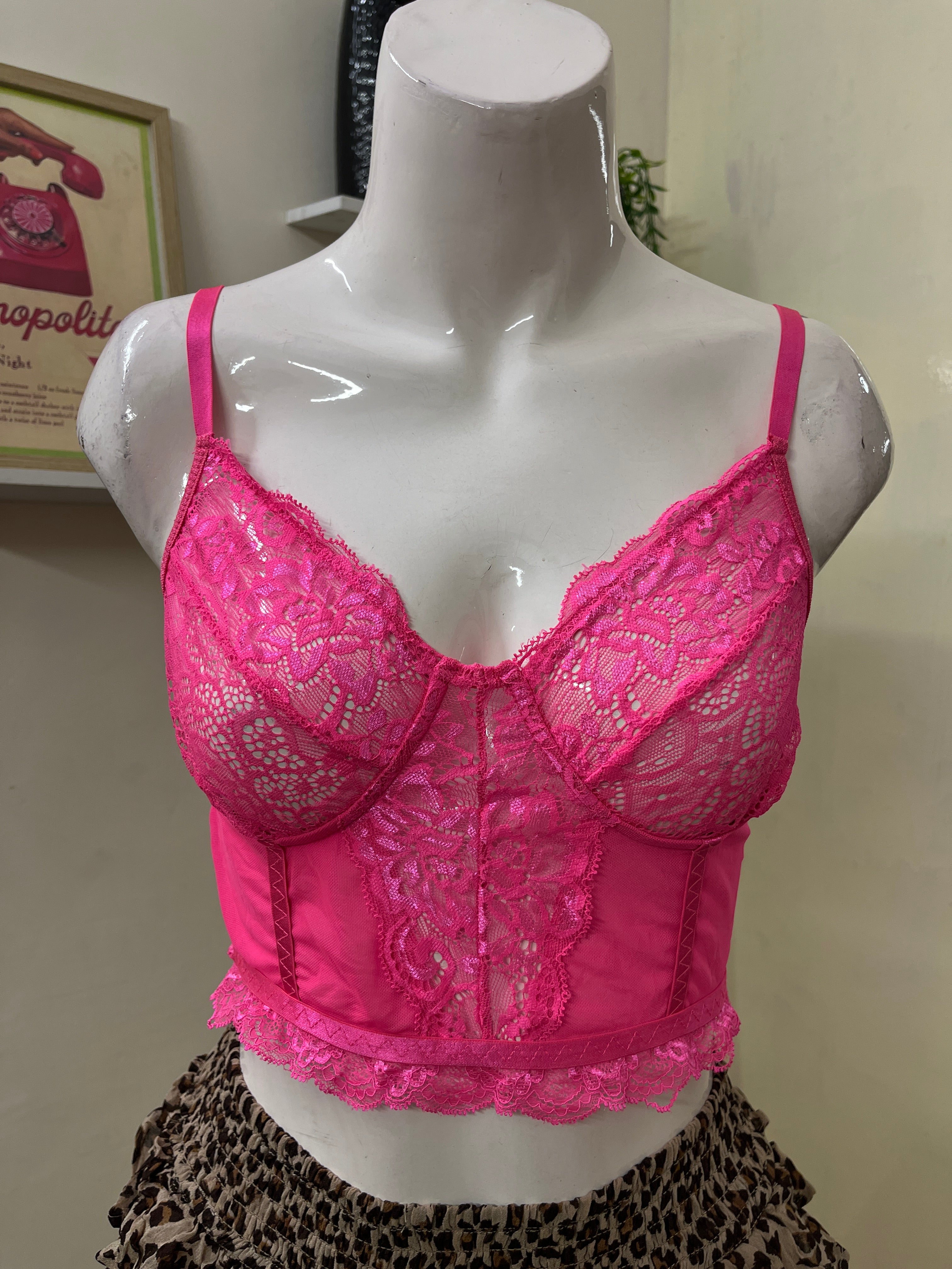 Laced corset top