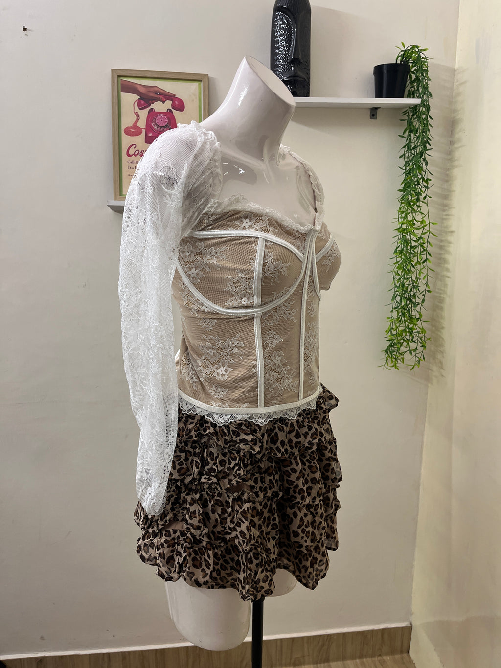 Full sleeve corset