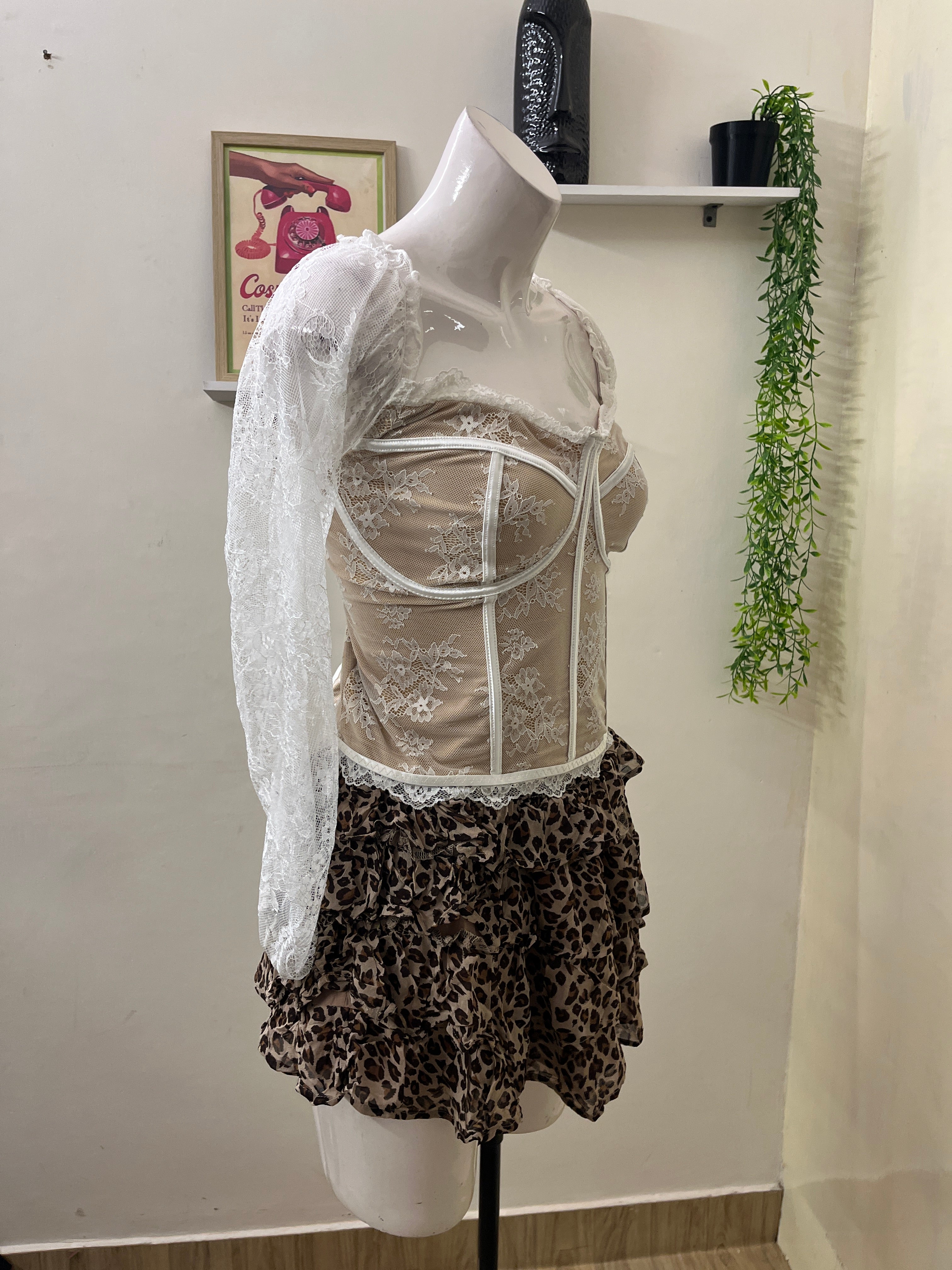 Full sleeve corset