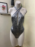 All backless swimsuit