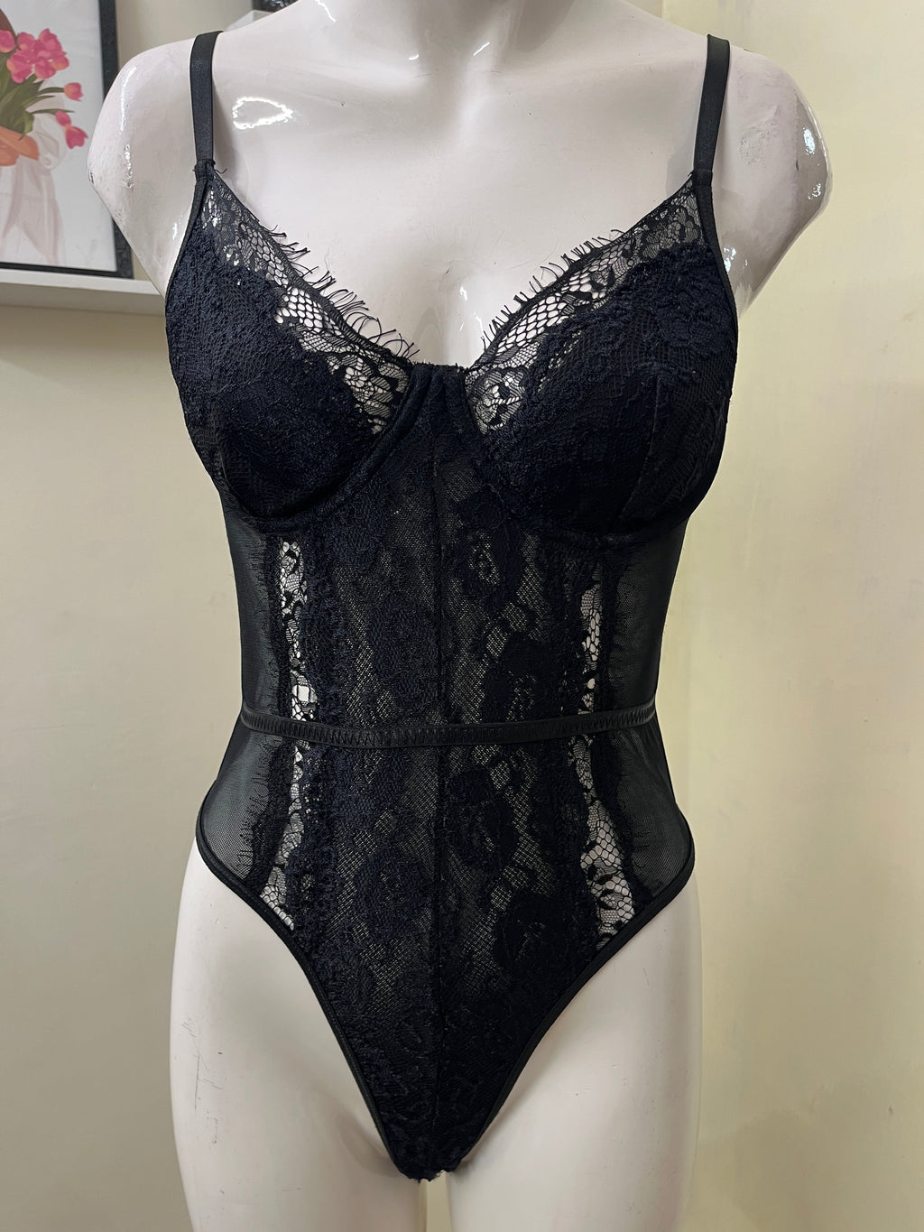 Laced bodysuit