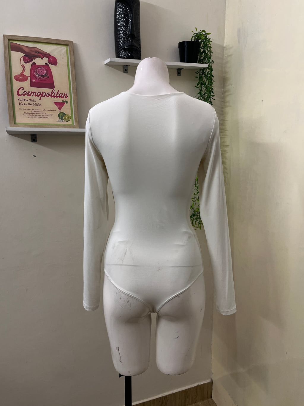 Skims material bodysuit