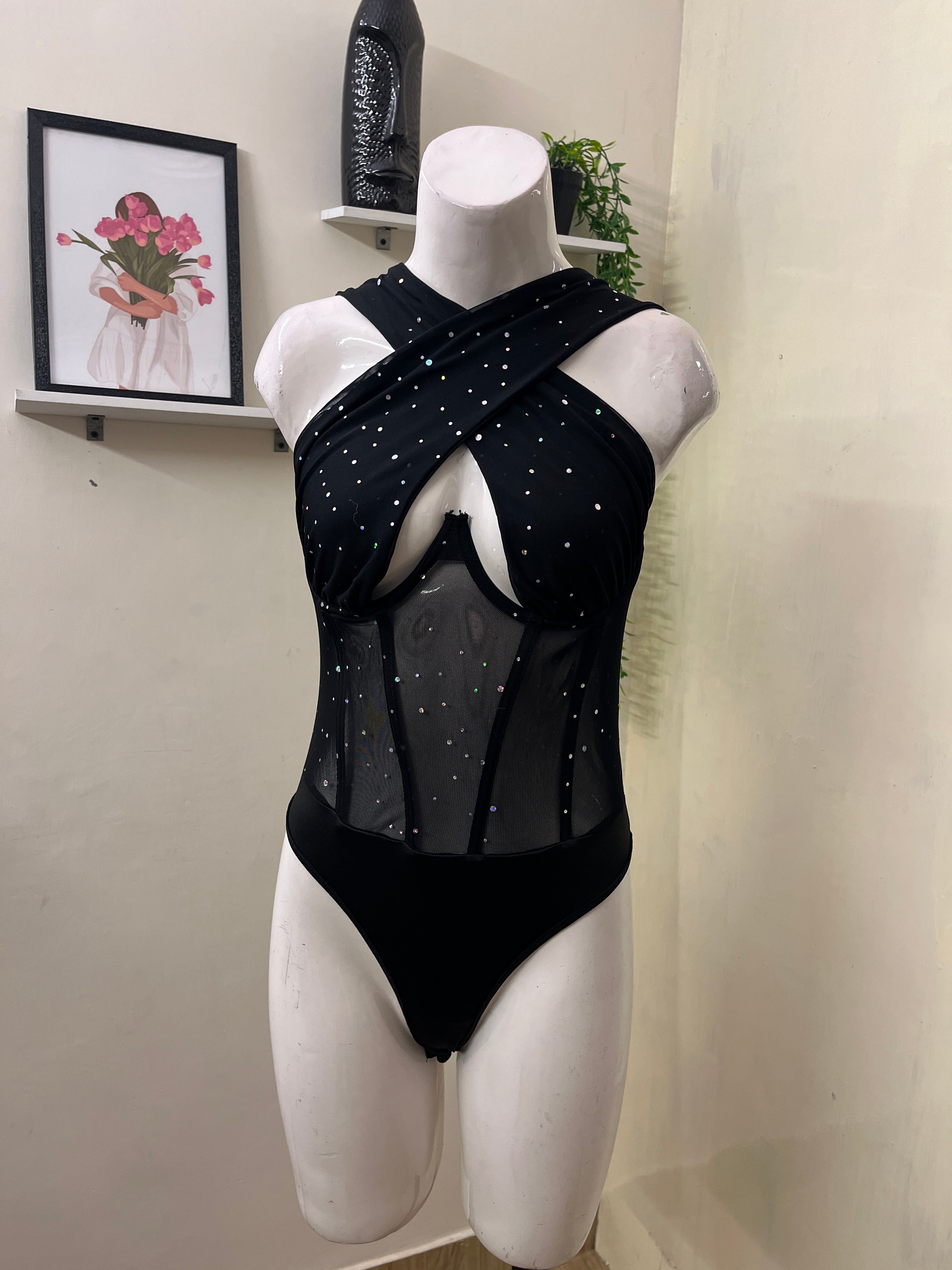 Wire boned bodysuit