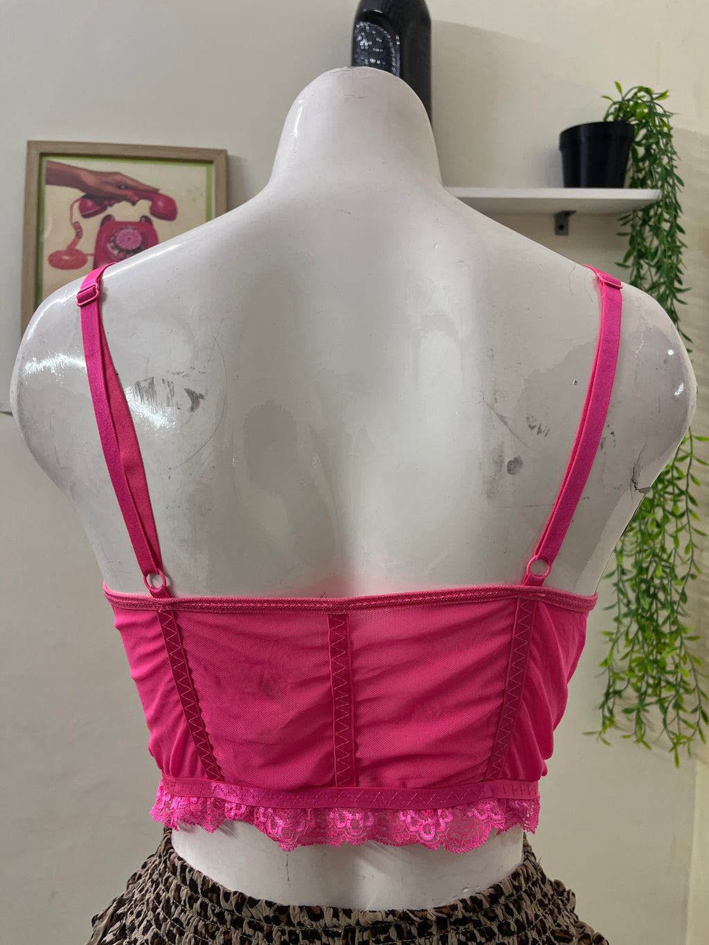 Laced corset top
