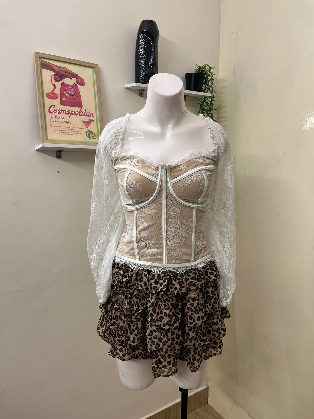 Full sleeve corset