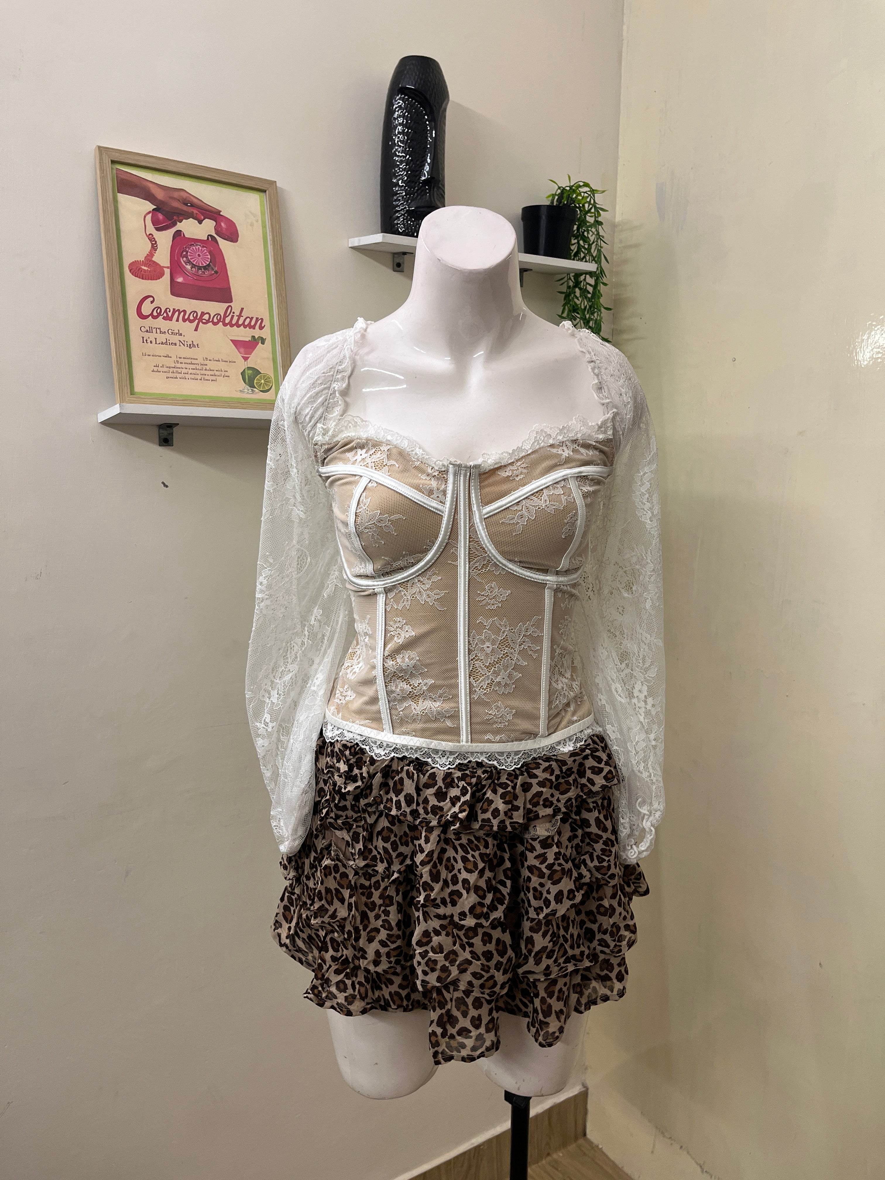 Full sleeve corset