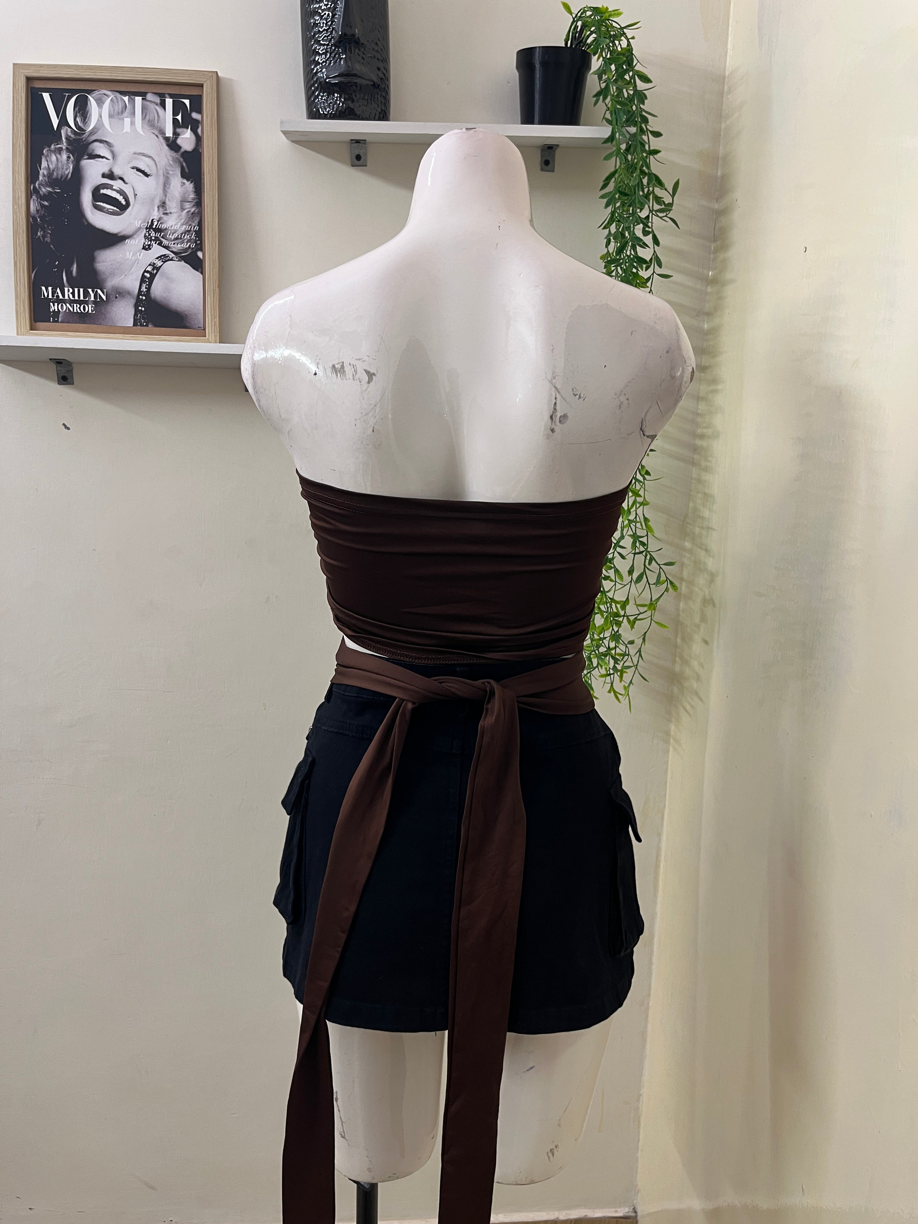 Wrap around top