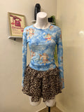 Printed mesh top