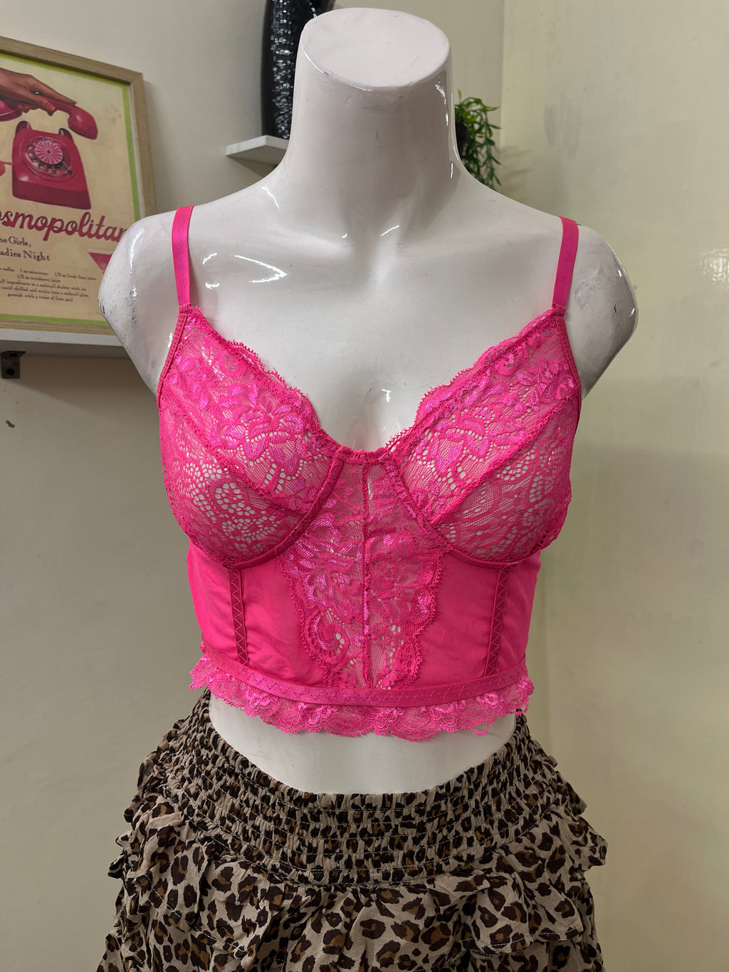 Laced corset top
