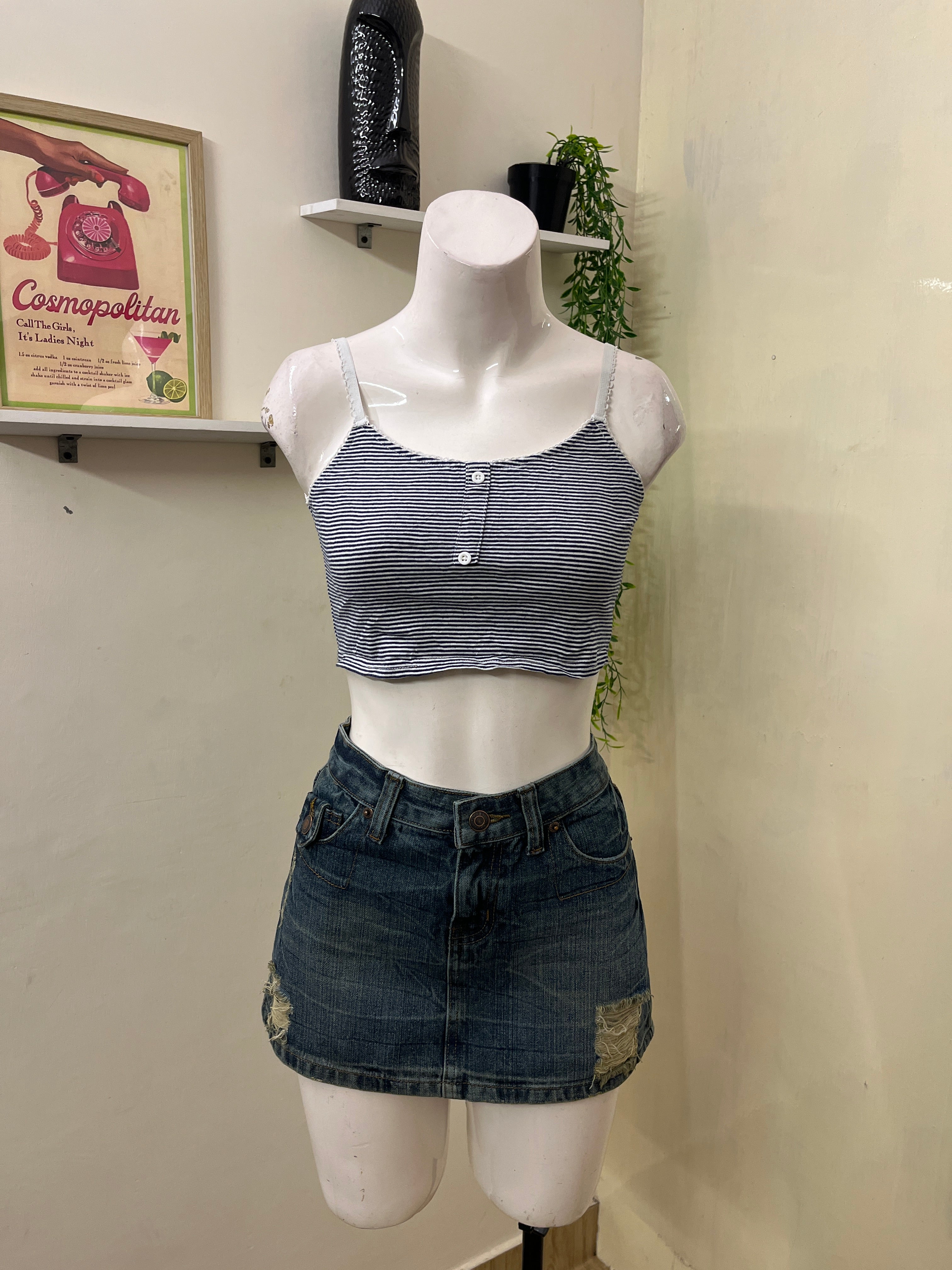 Stripped top