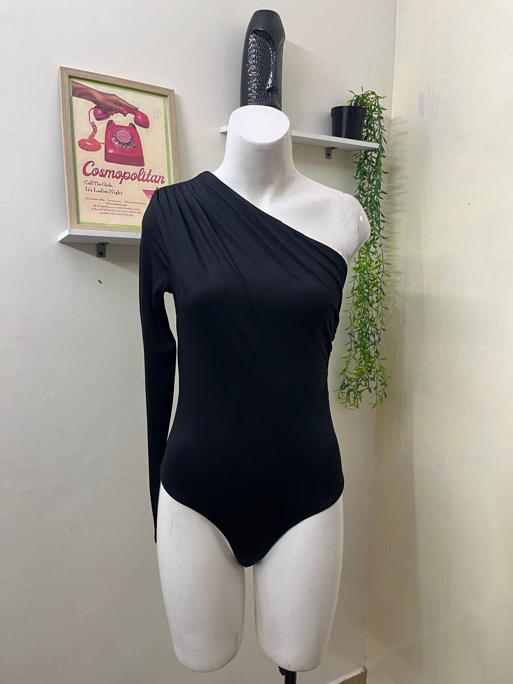 Zara one shoulder bodysuit