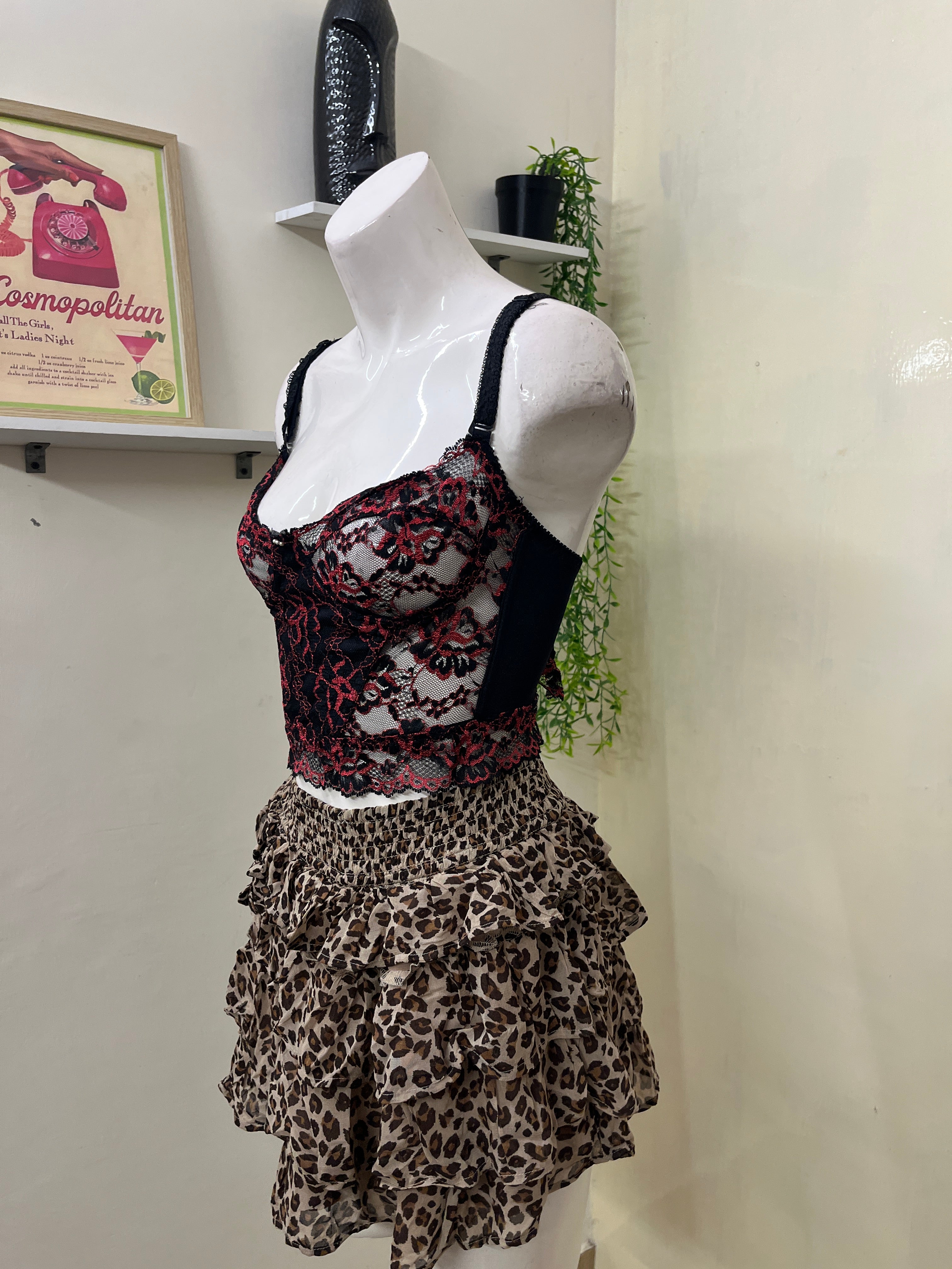 Mesh corset