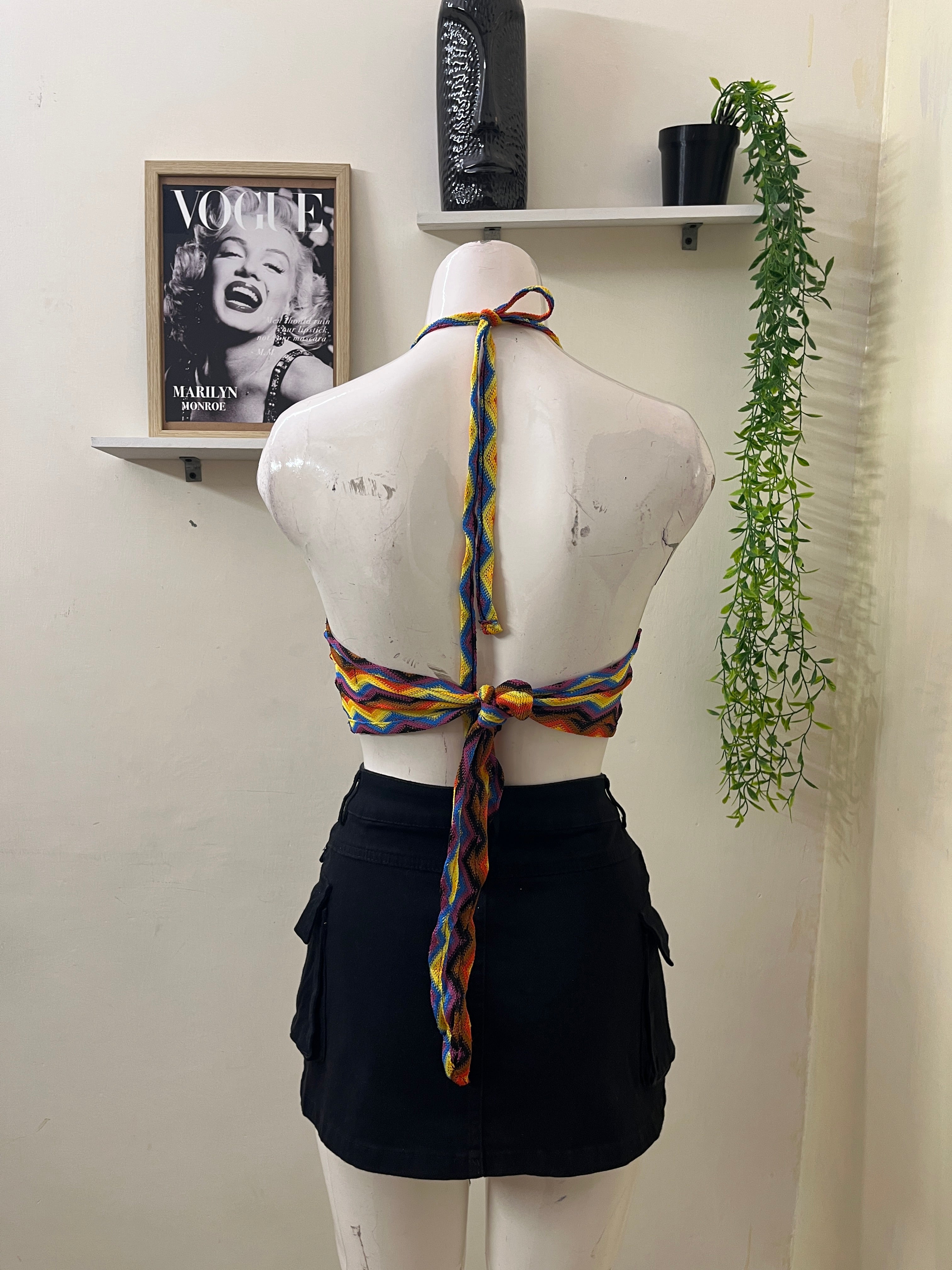 Backless top