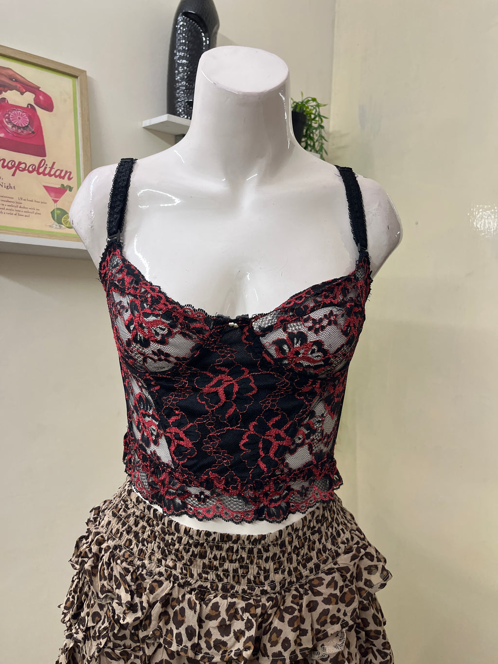 Mesh corset