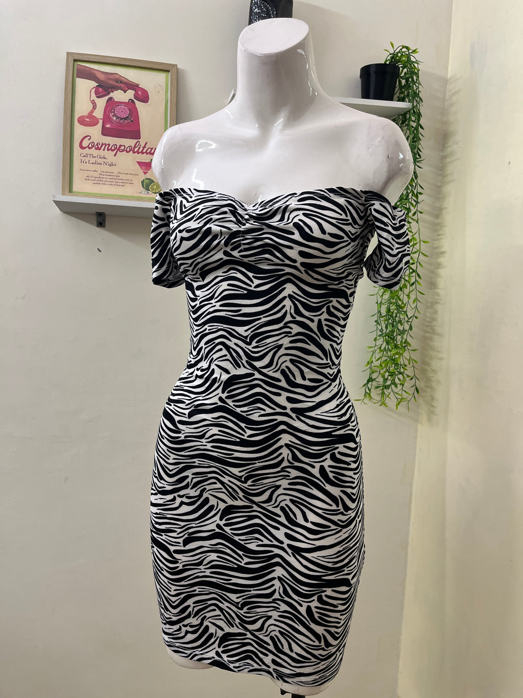 Off shoulder one piece