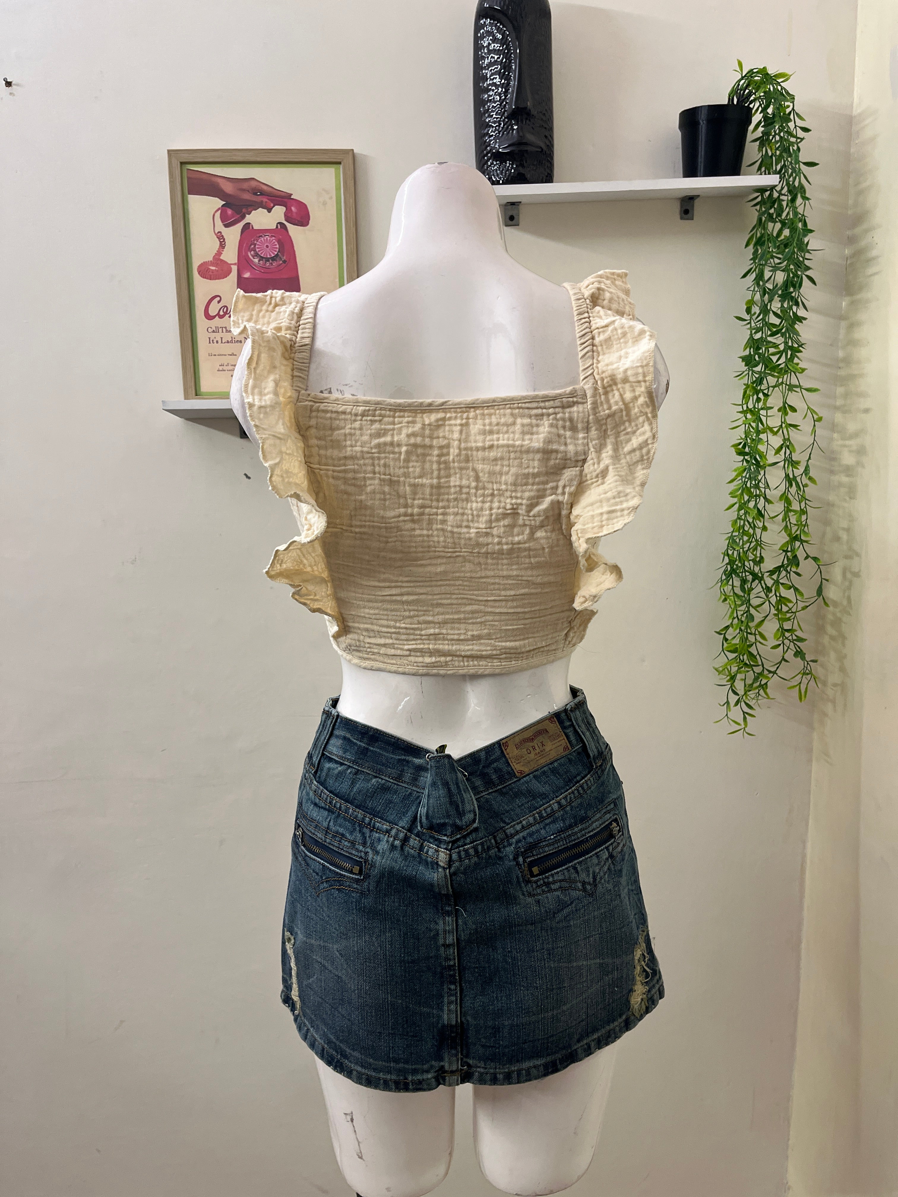 Open tie top