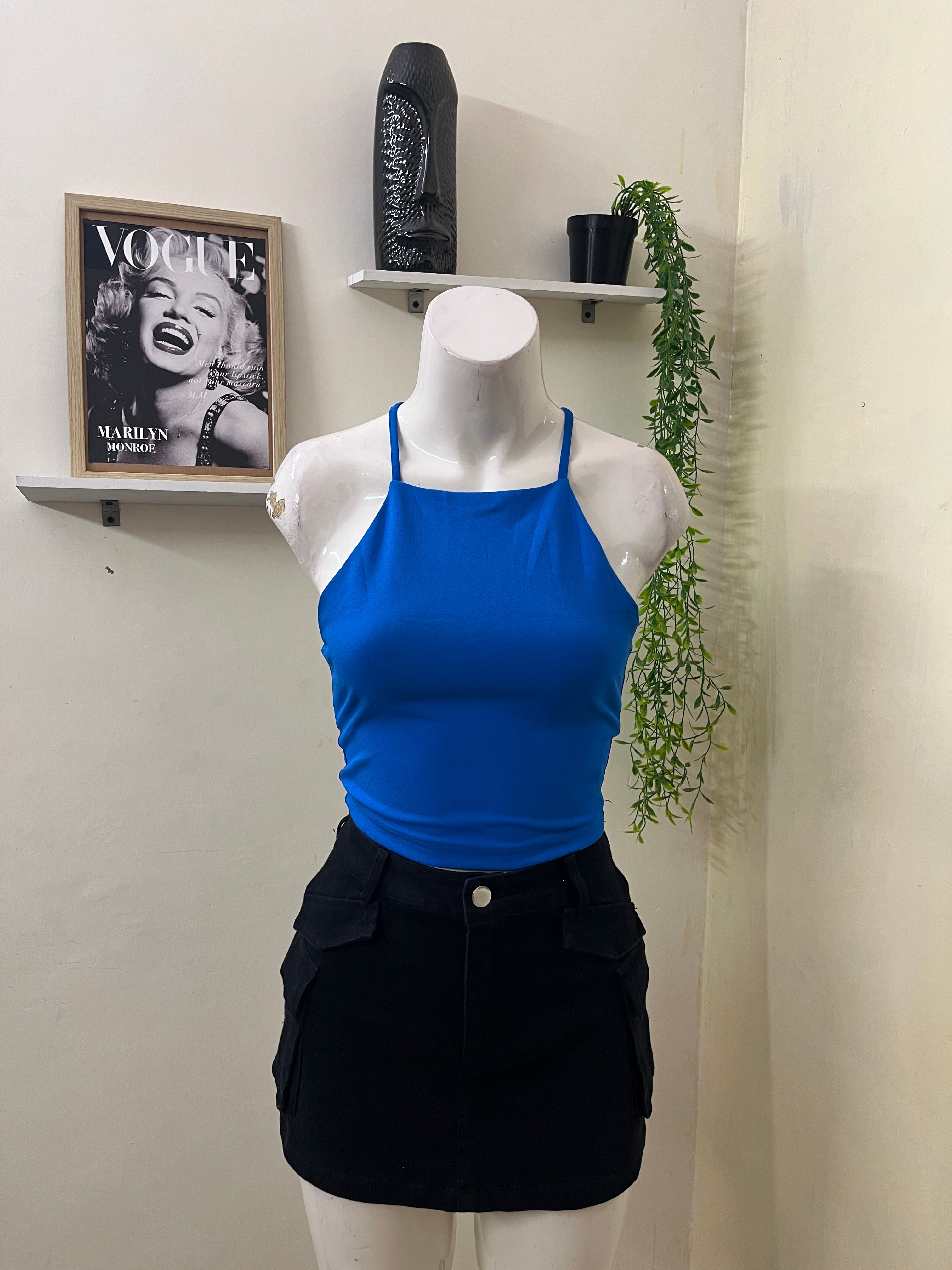 Backless zara top