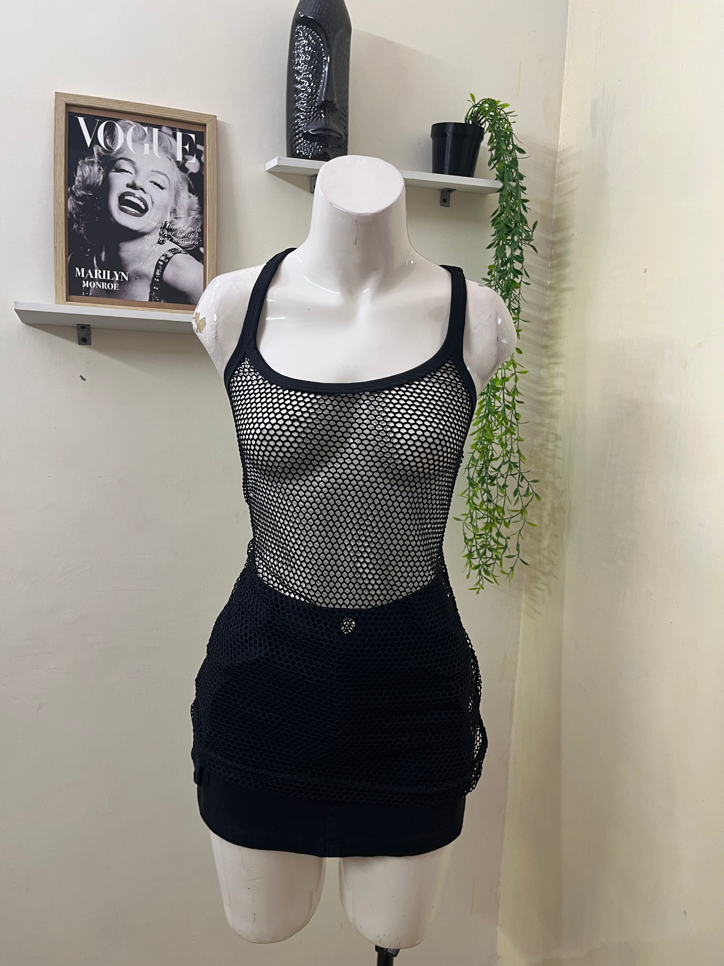 Fish net long top