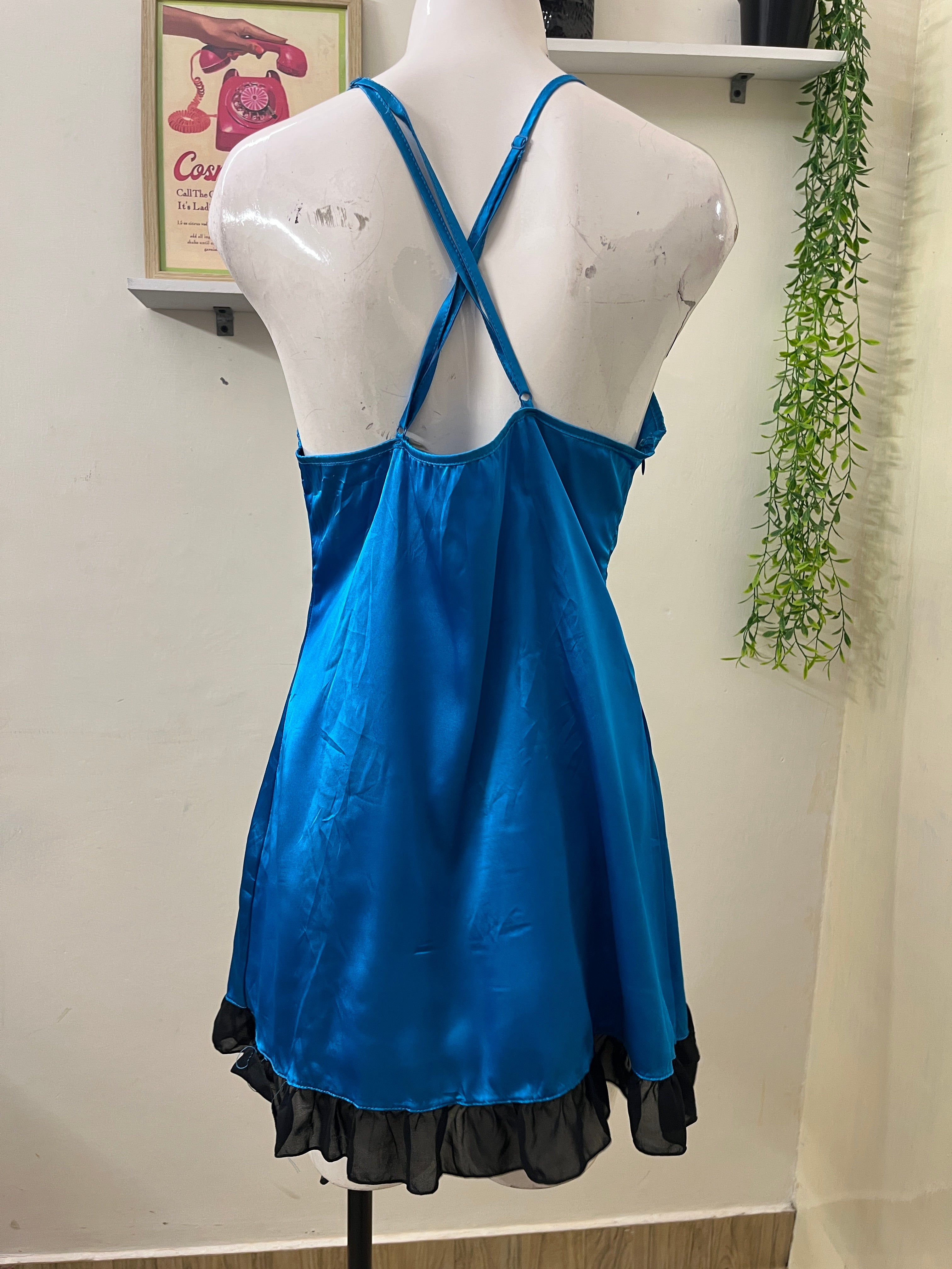 Babydoll slip dress