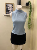High neck top