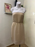 Strapless one piece