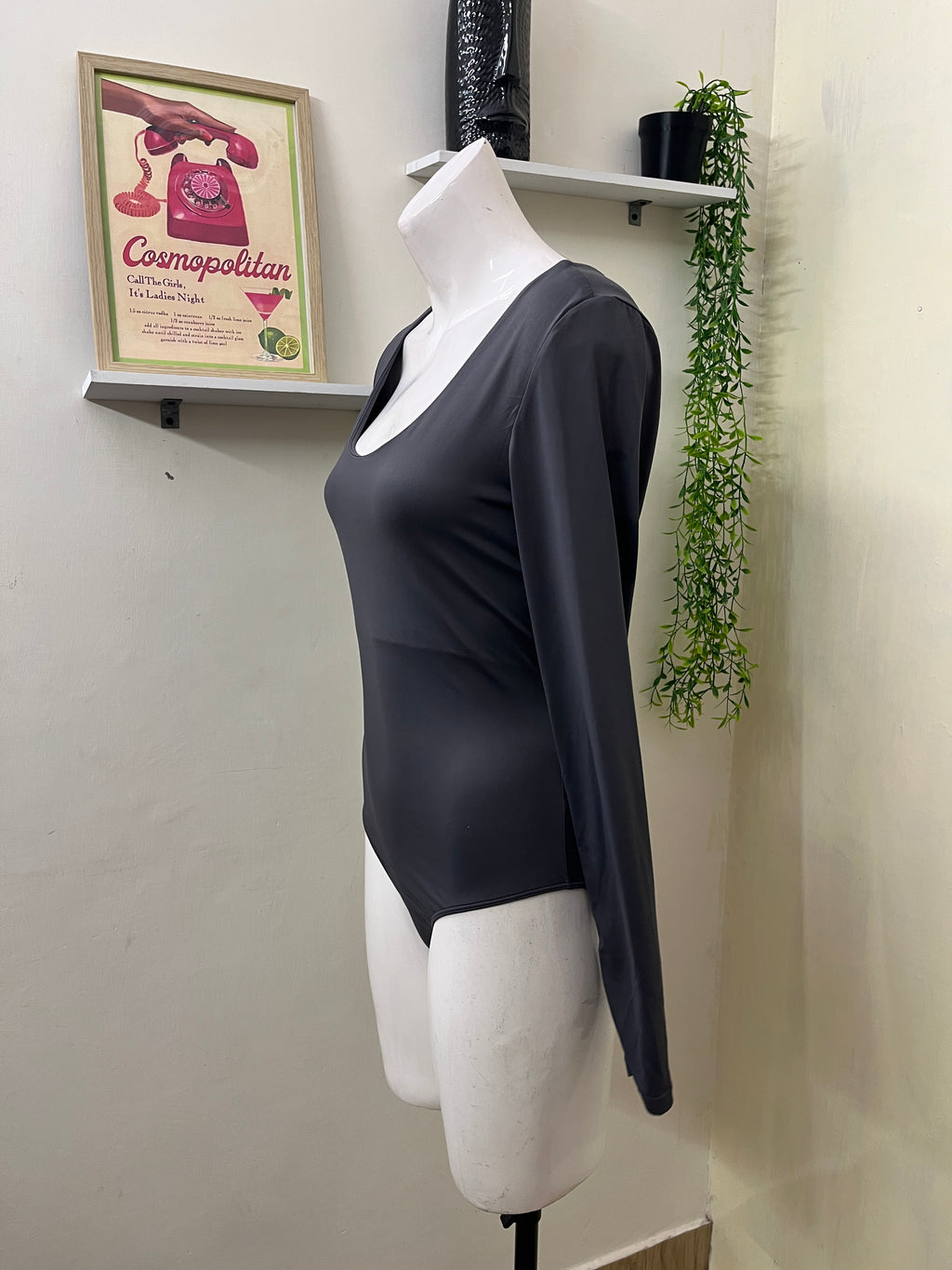 Skims material bodysuit