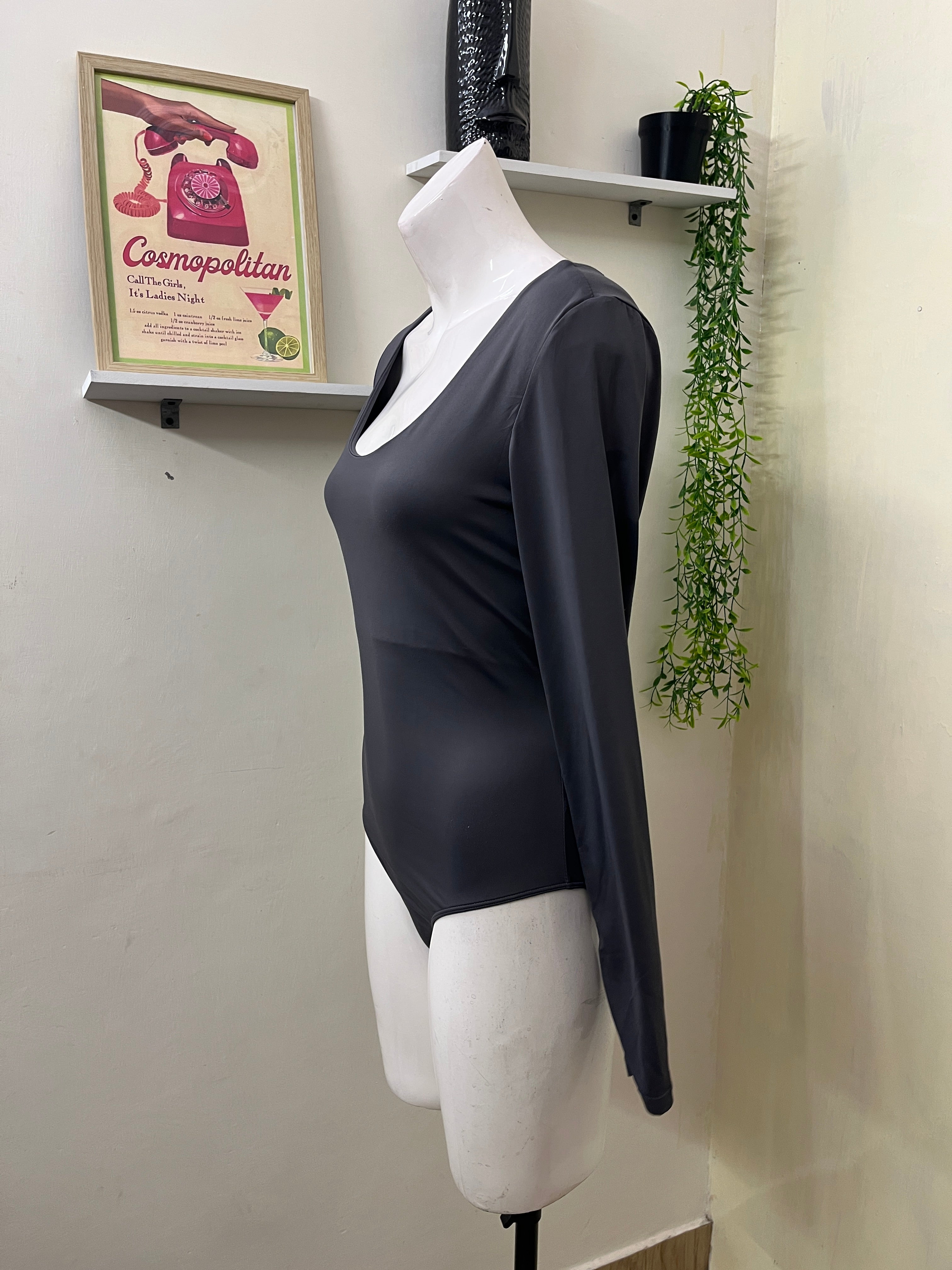 Skims material bodysuit