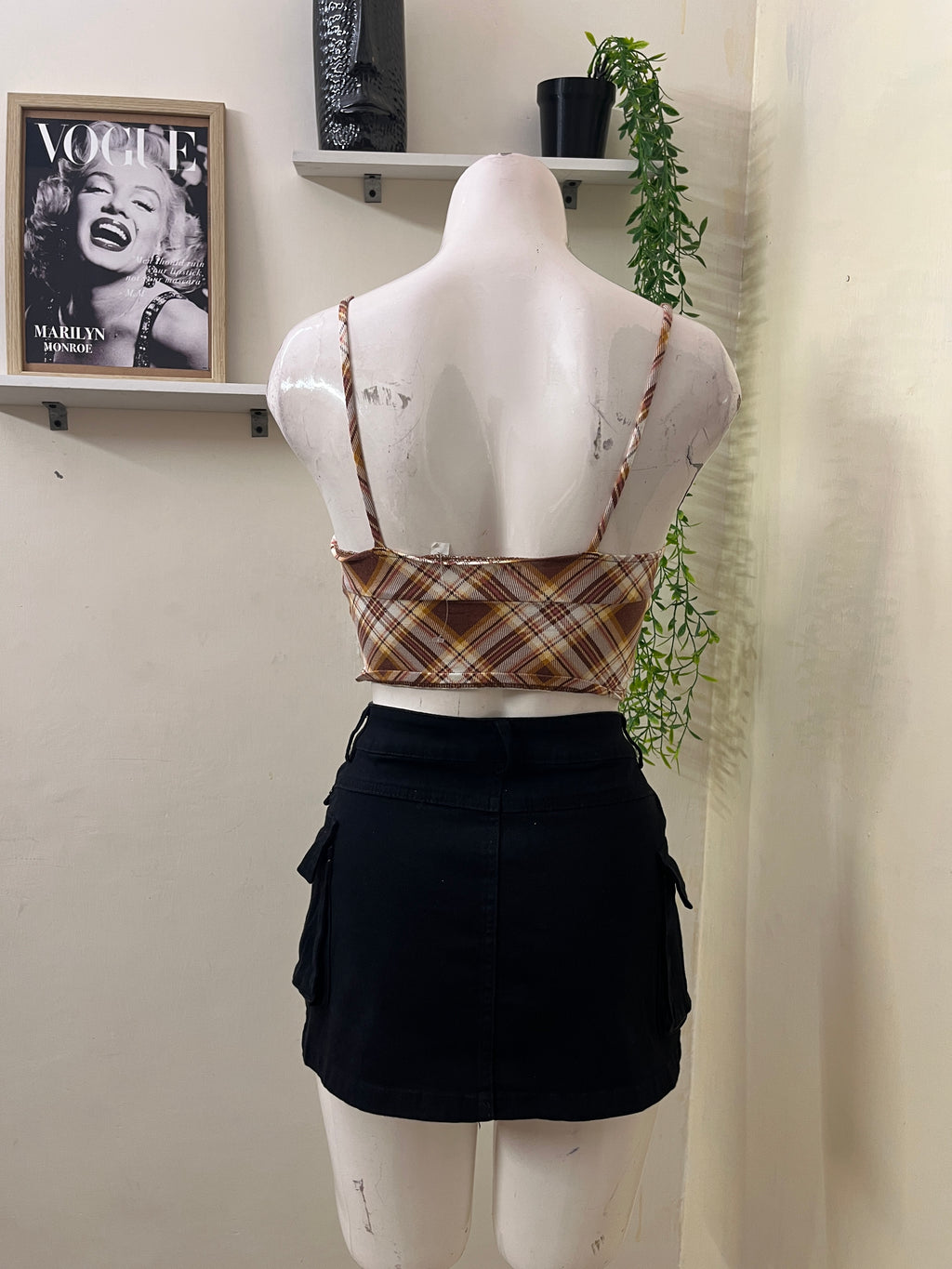 Corset style top