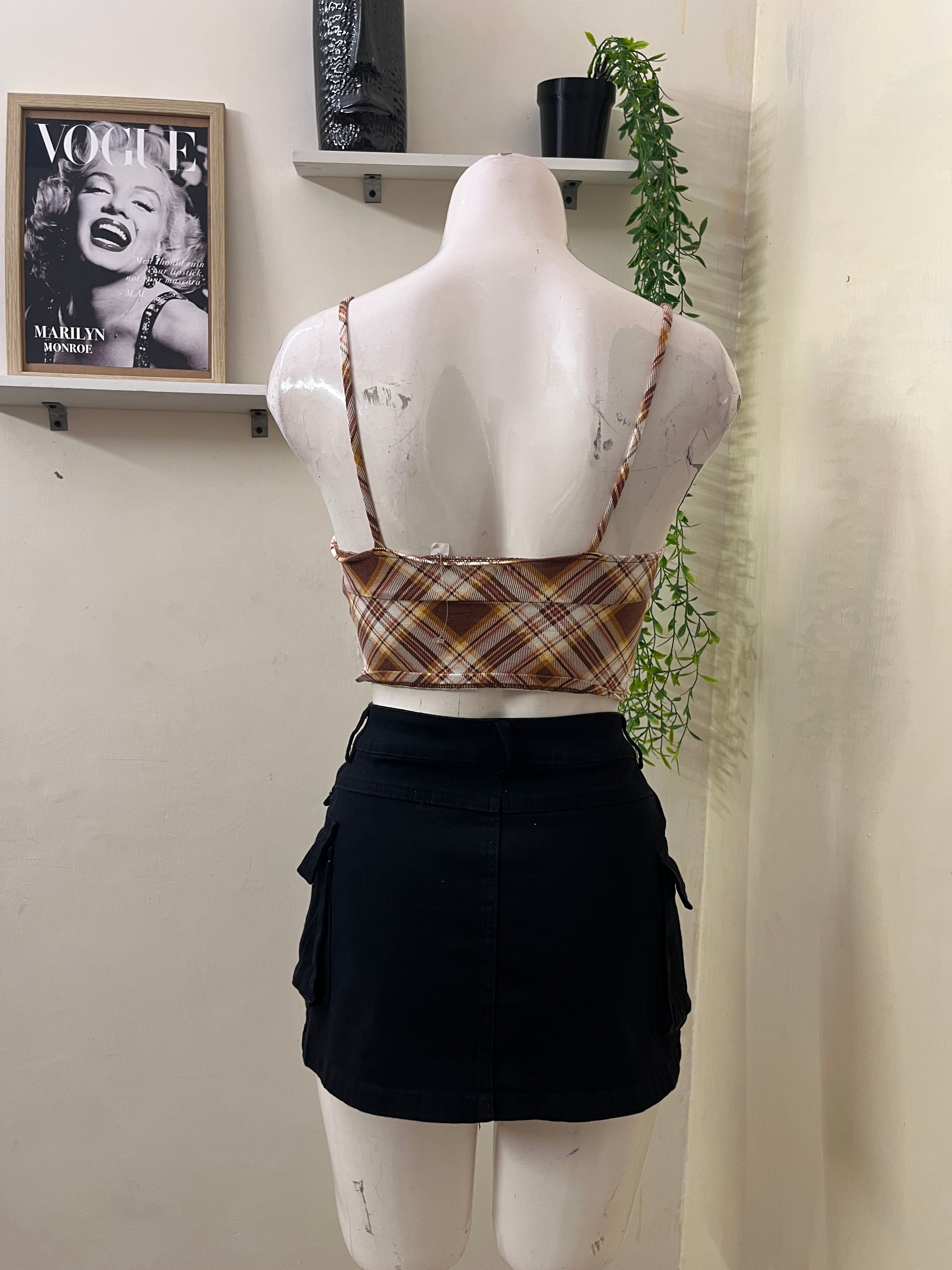 Corset style top
