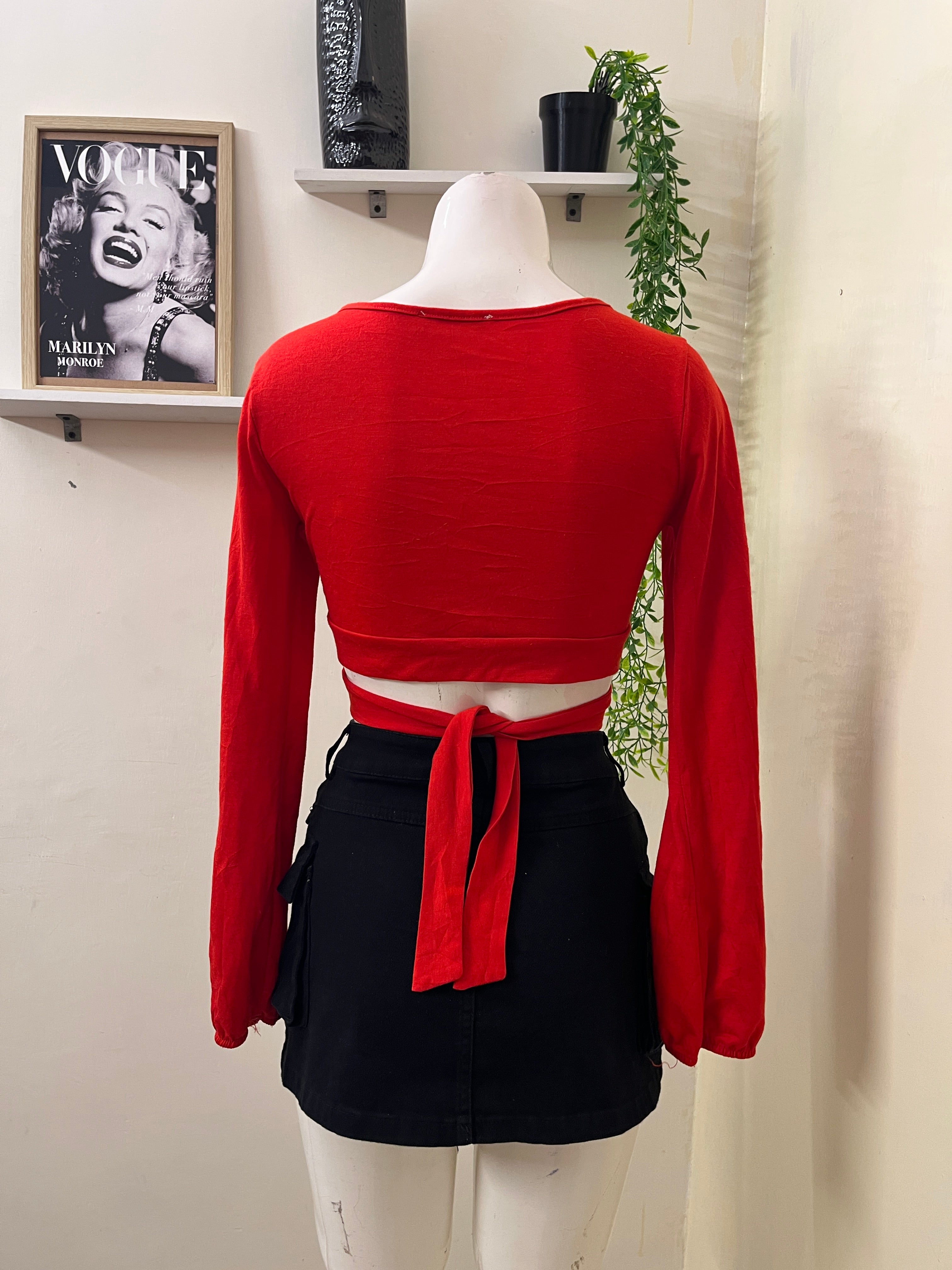 Wrap around top
