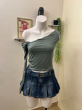 Bershka One shoulder top