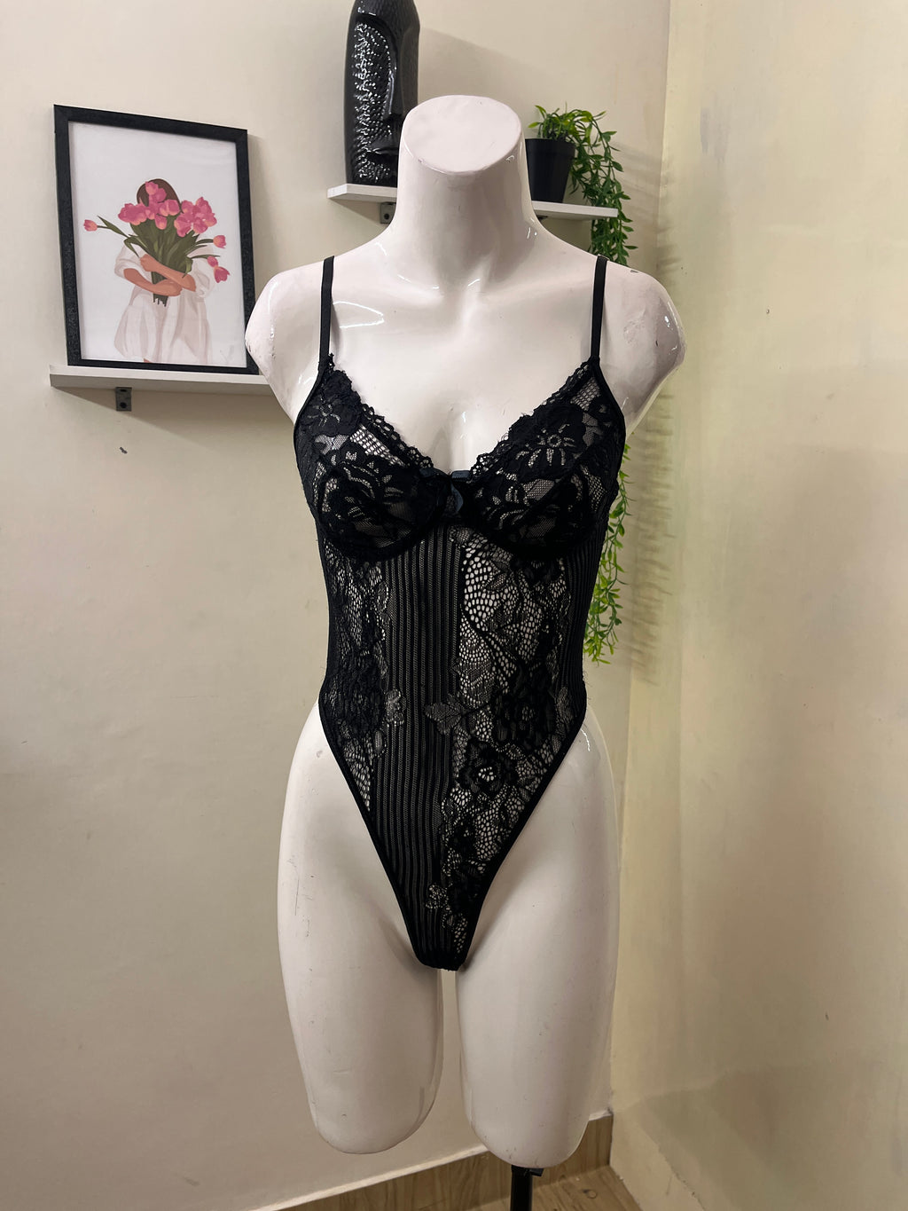 All lace bodysuit
