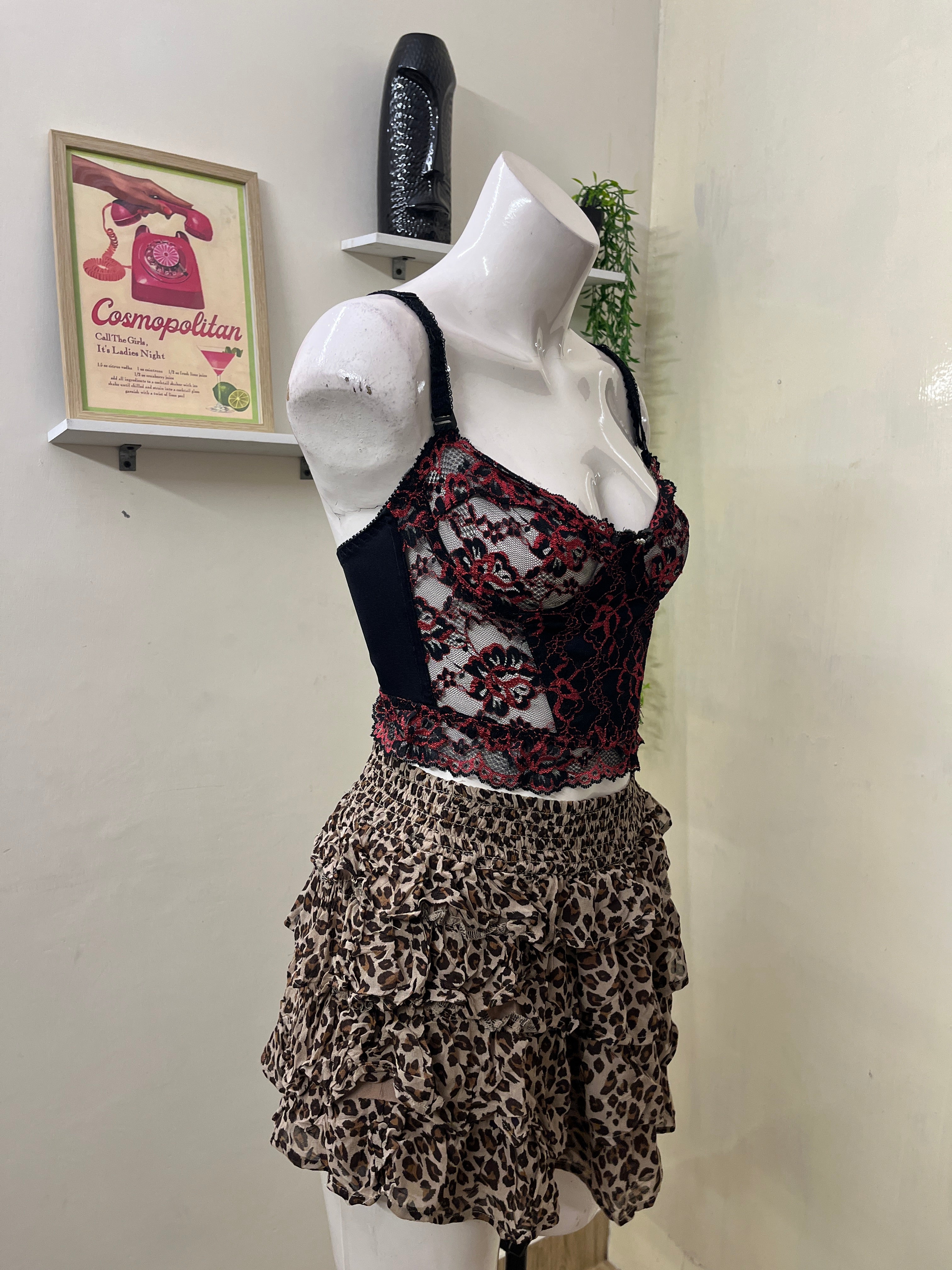 Mesh corset