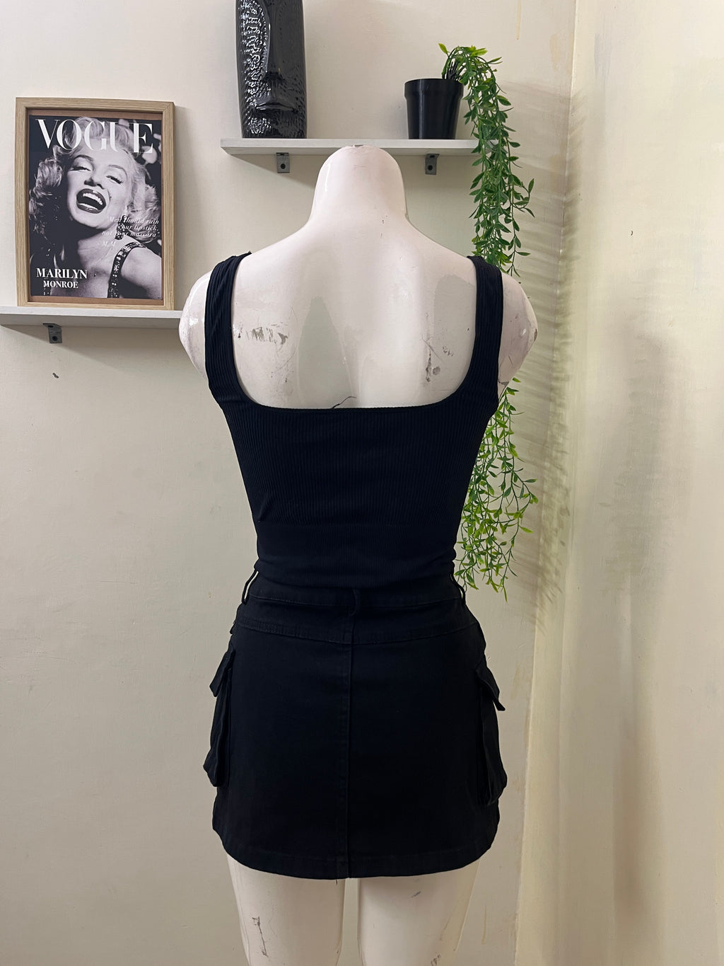 H&M ribbed sports top
